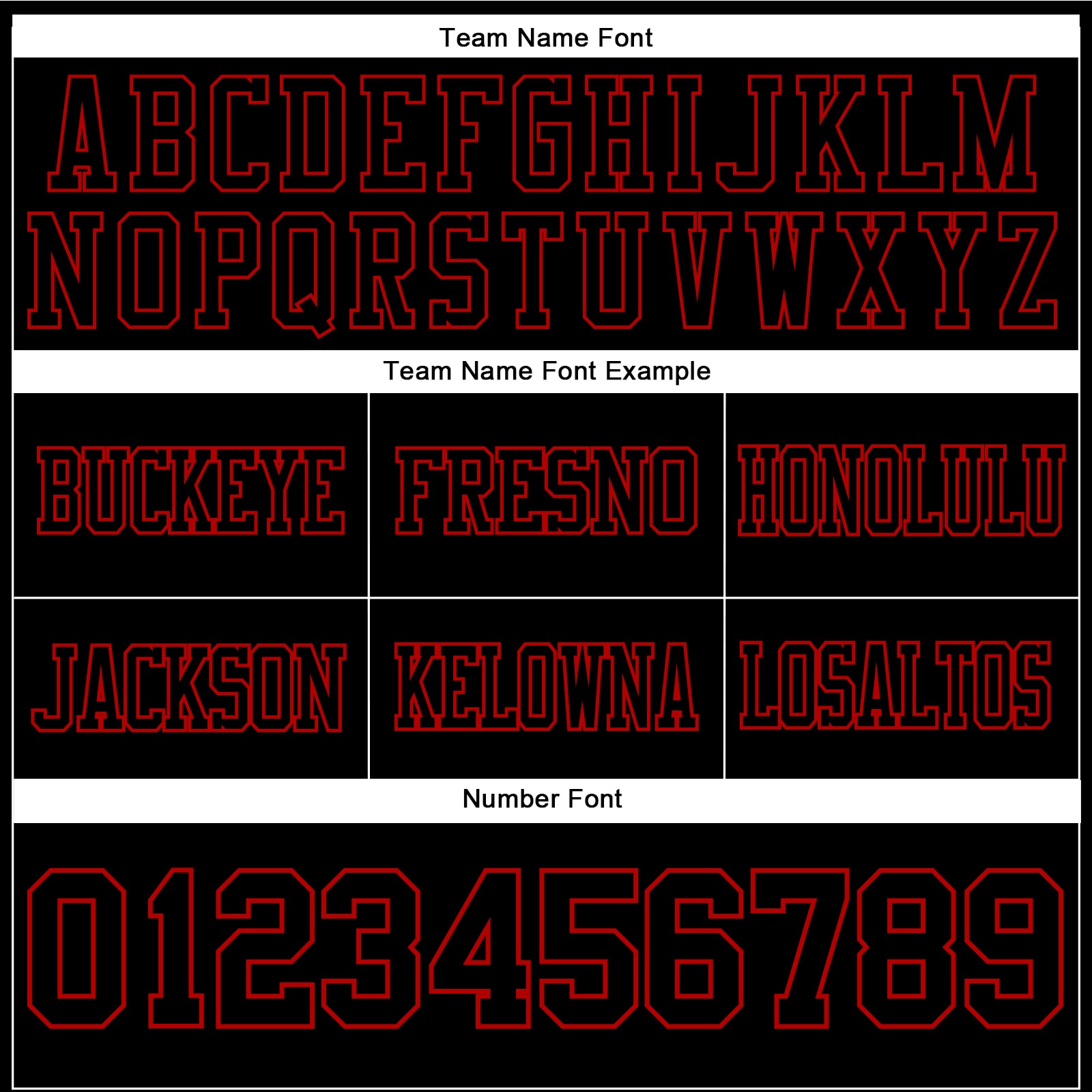 Custom Black Red Authentic Football Jersey view 4