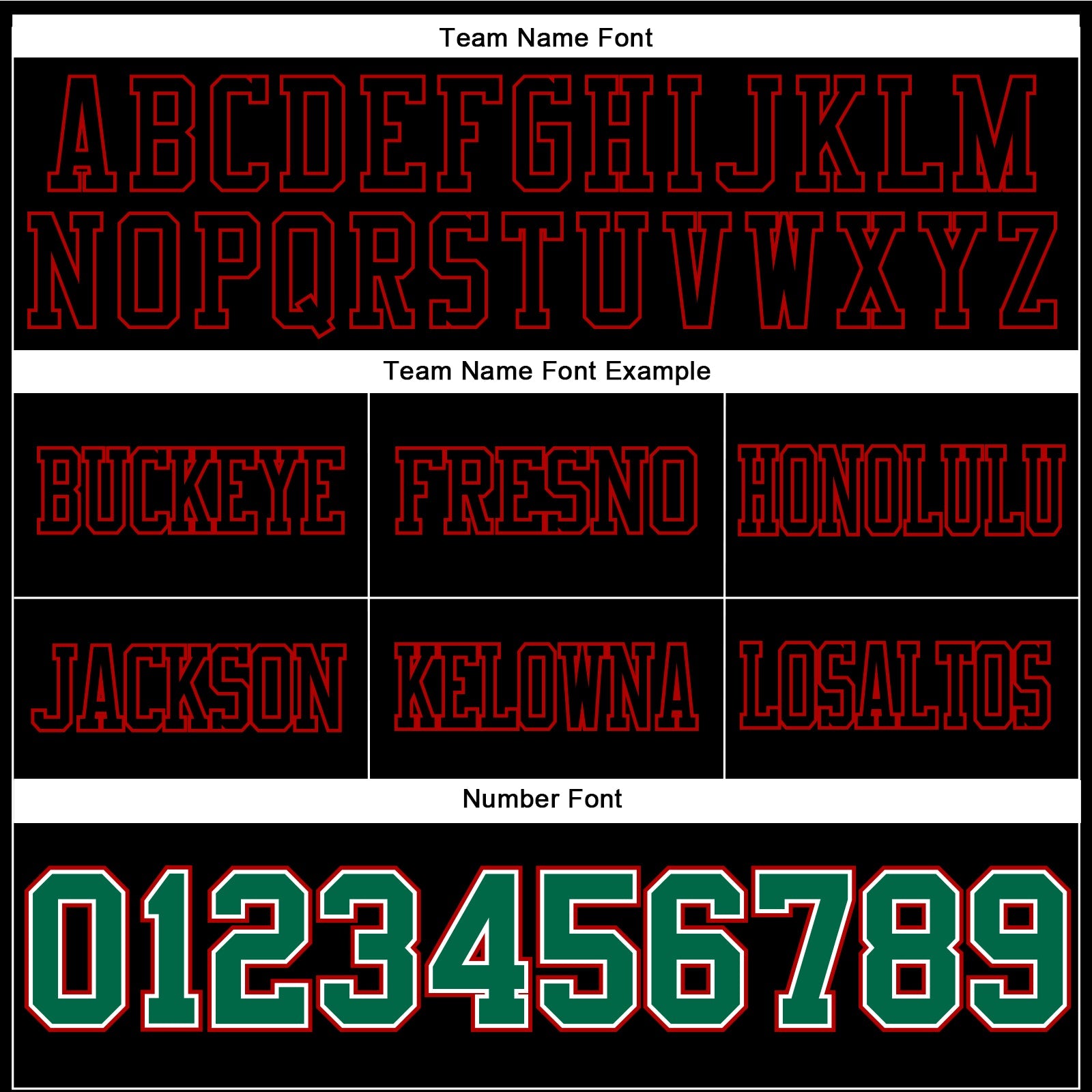 Custom Black Kelly Green White-Red Authentic Football Jersey view 4