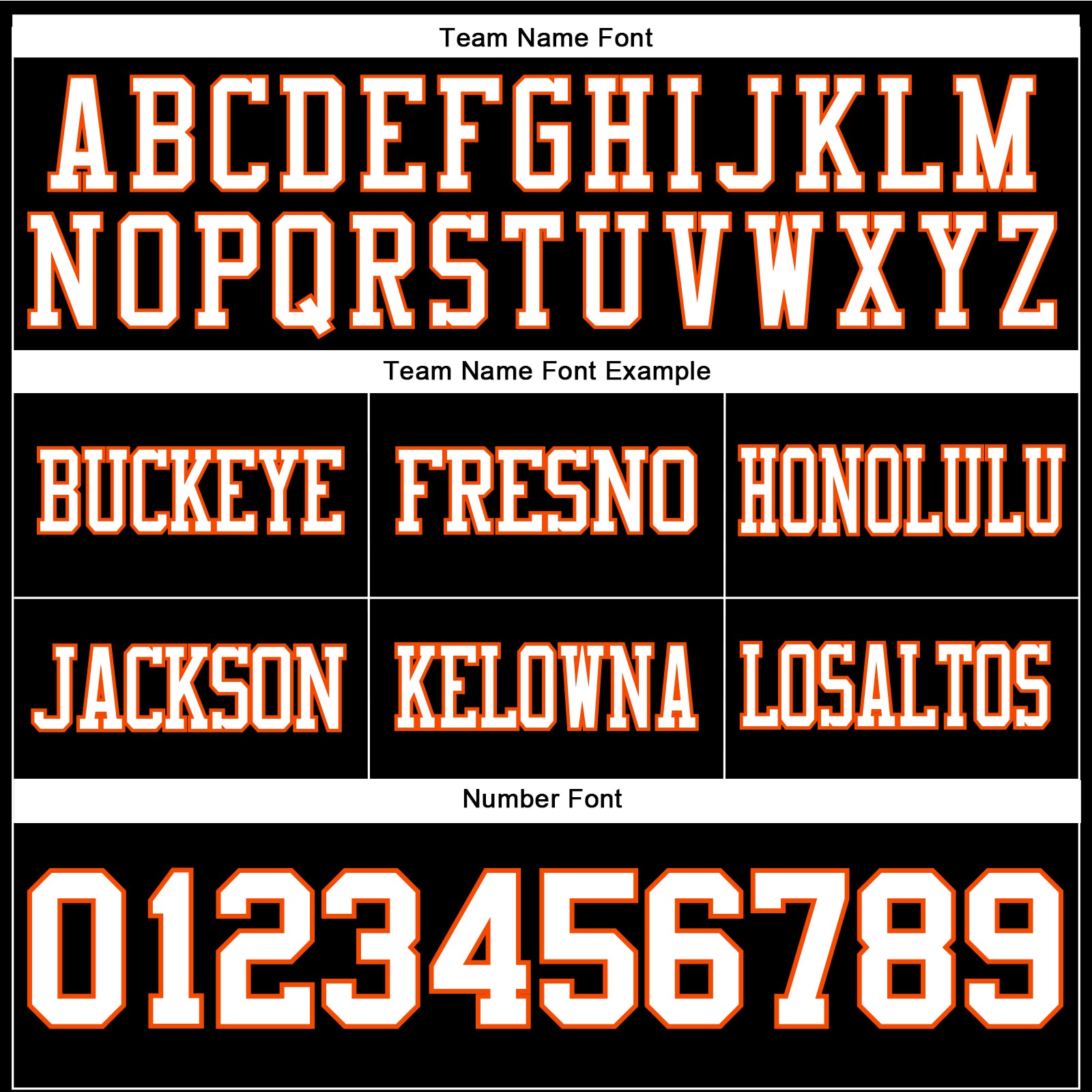 Custom Black White-Orange Authentic Football Jersey view 4