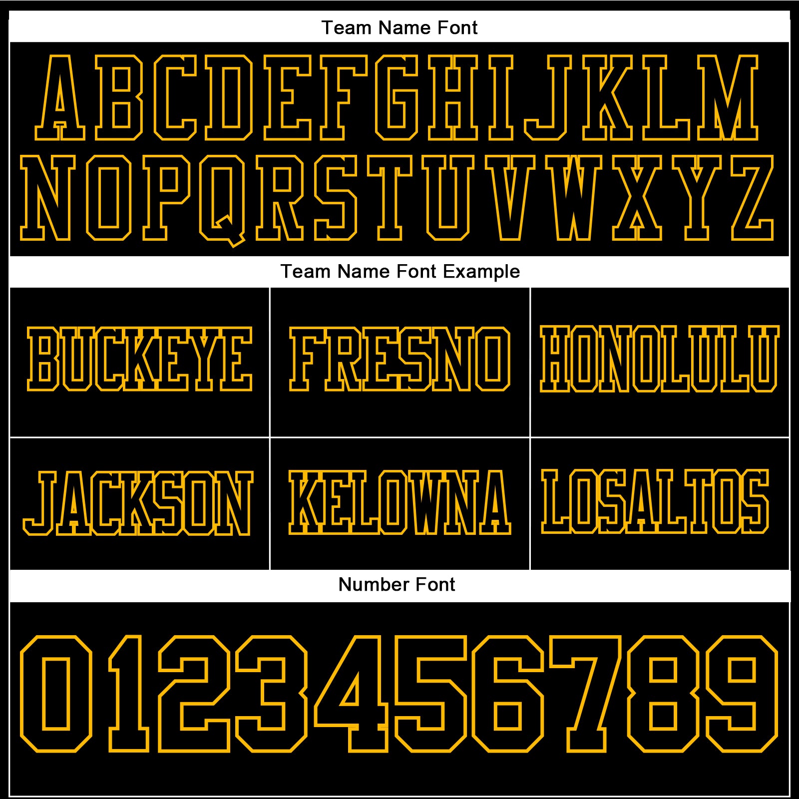 Custom Black Gold Authentic Football Jersey view 4