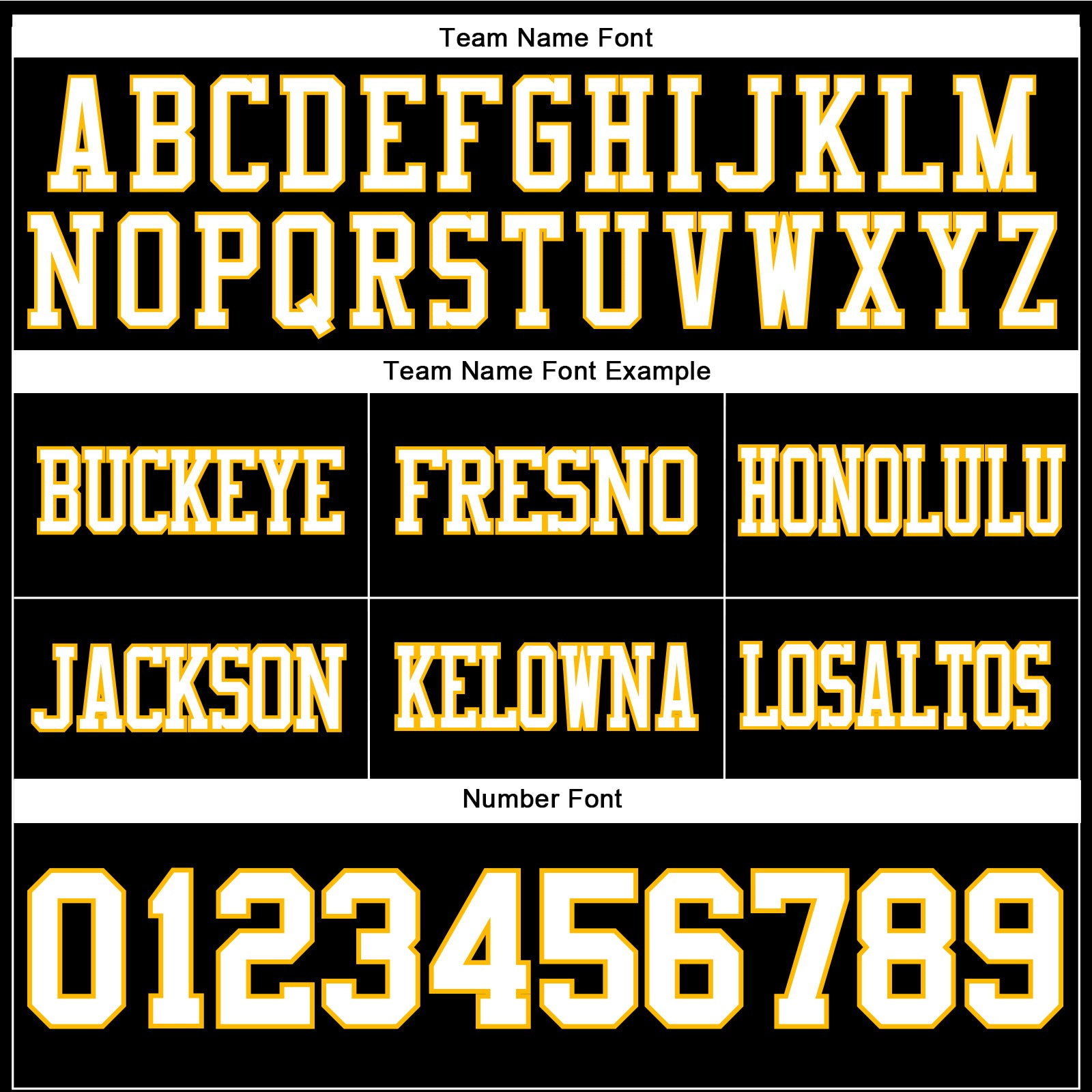 Custom Black White-Gold Authentic Football Jersey view 4