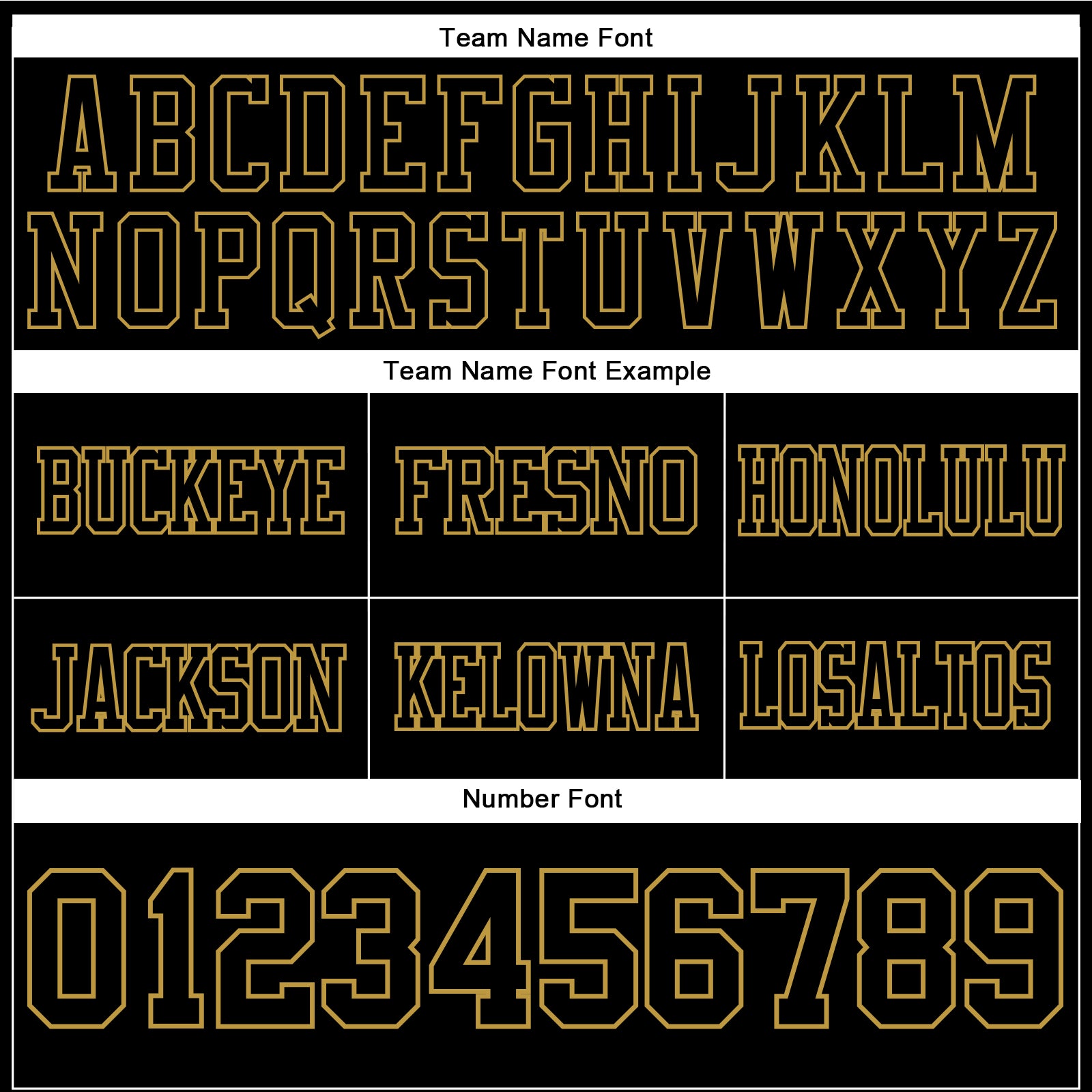 Custom Black Old Gold Authentic Football Jersey view 4
