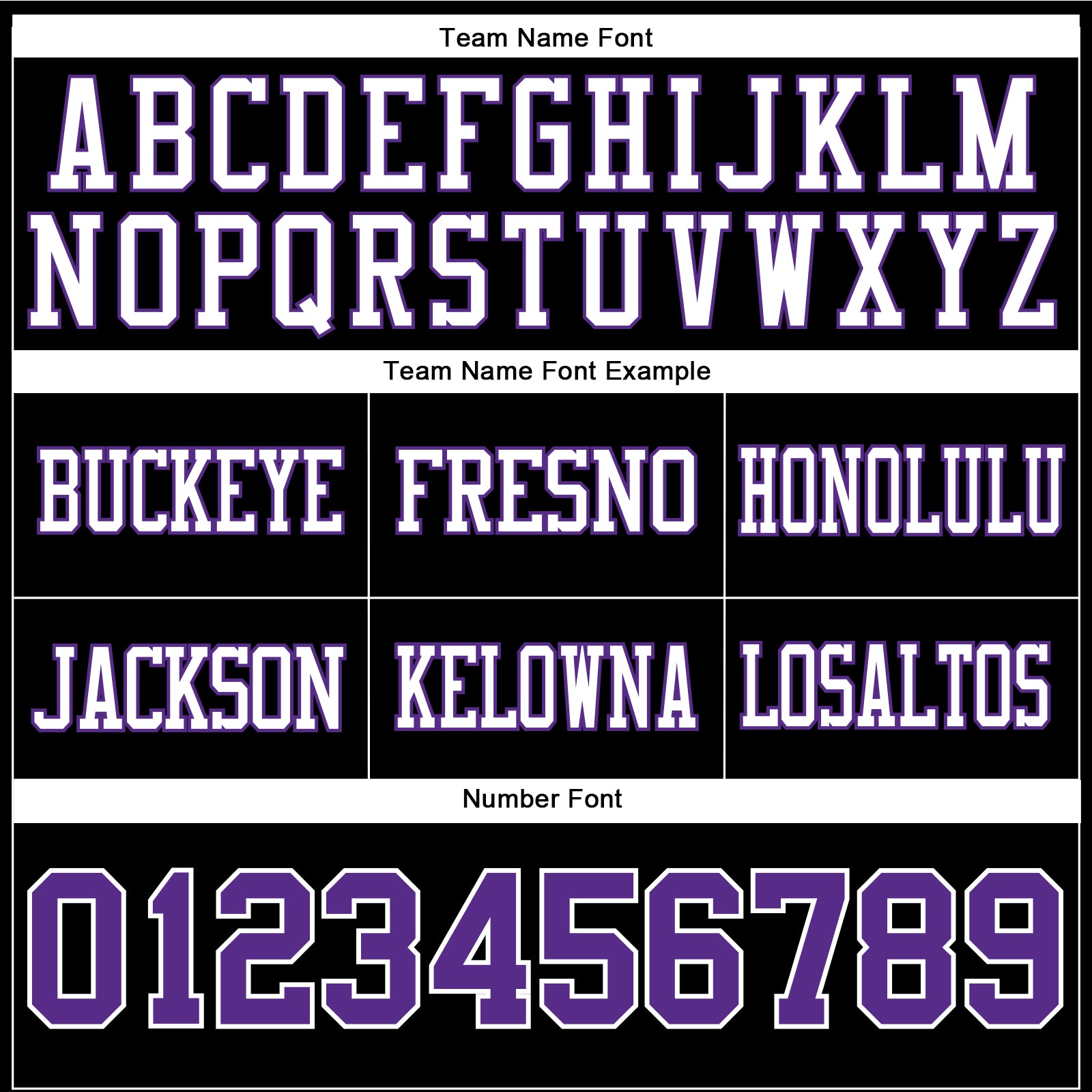 Custom Black Purple-White Authentic Football Jersey view 4