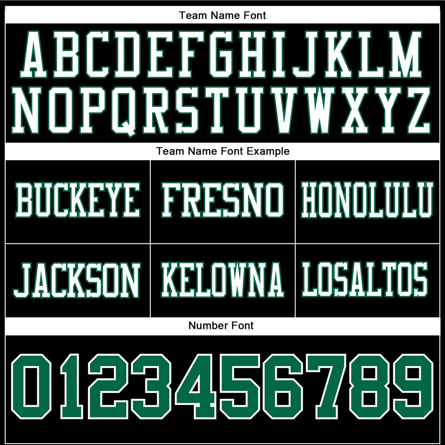 Custom Black Kelly Green-White Authentic Football Jersey view 4