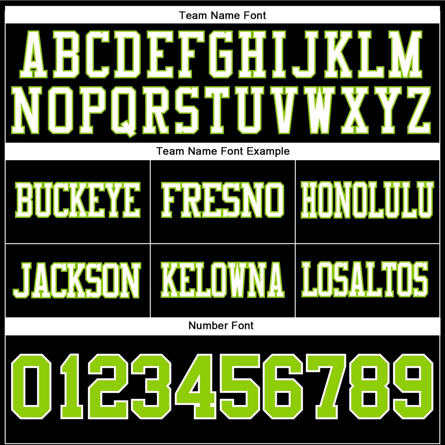 Custom Black Neon Green-White Authentic Football Jersey view 4