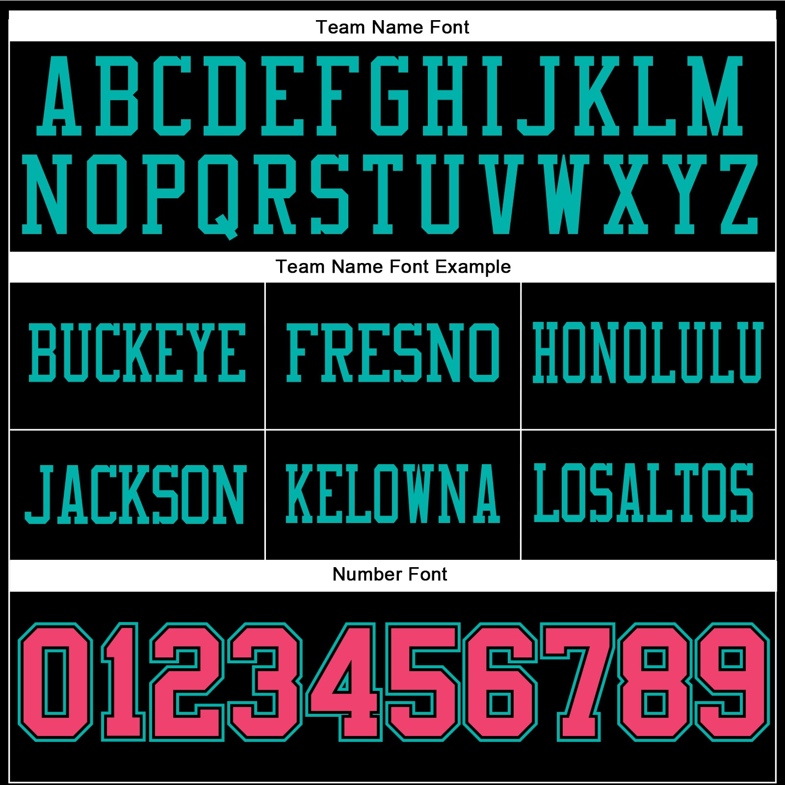 Custom Black Neon Pink-Aqua Authentic Football Jersey view 4