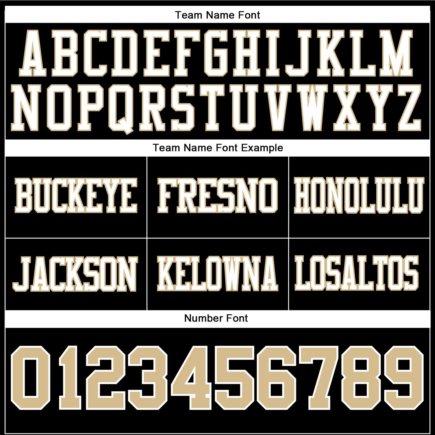 Custom Black Vegas Gold-White Authentic Football Jersey view 4