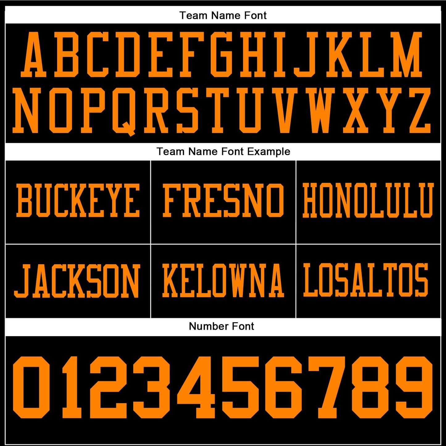 Custom Black Bay Orange Authentic Football Jersey view 4