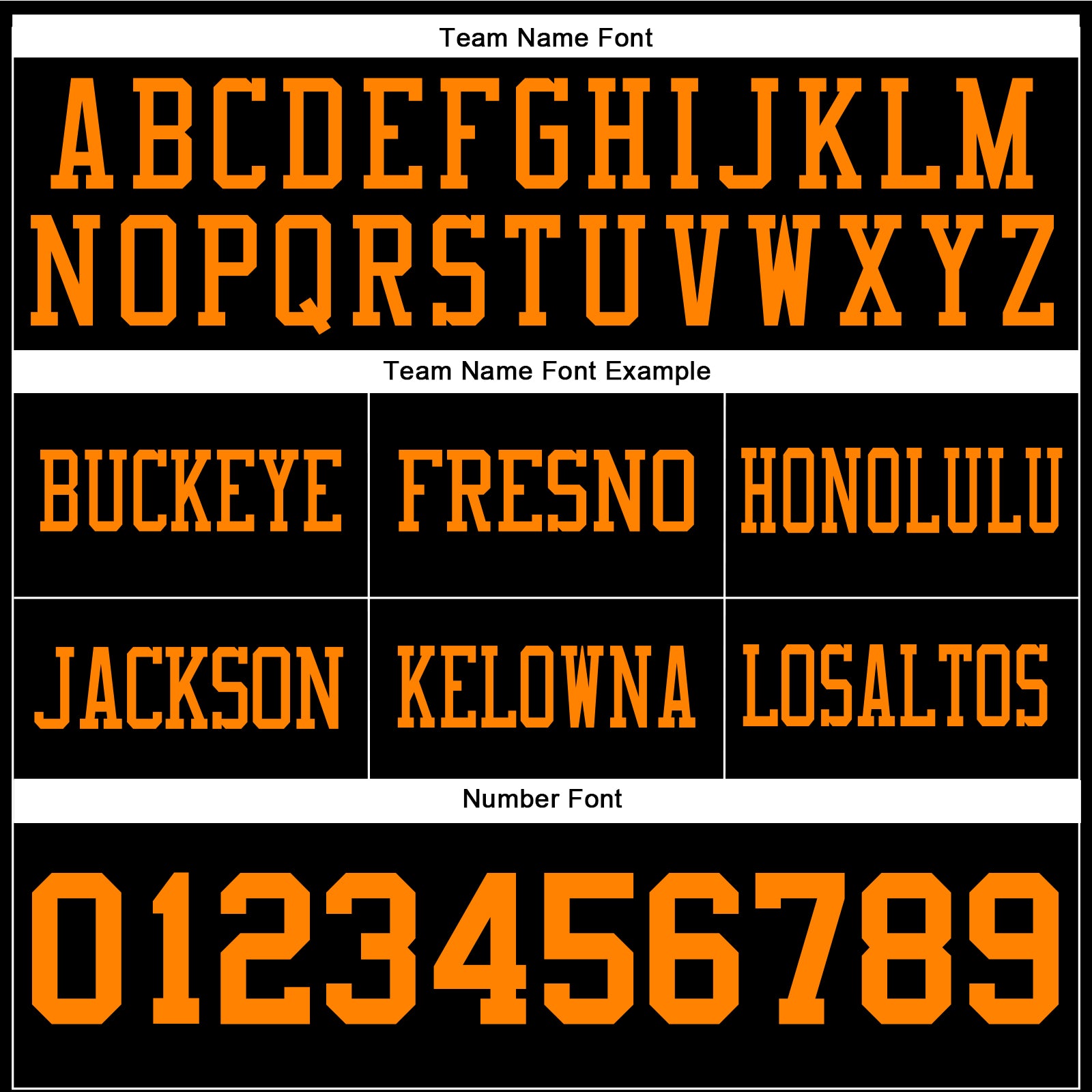 Custom Black Bay Orange Authentic Football Jersey view 4