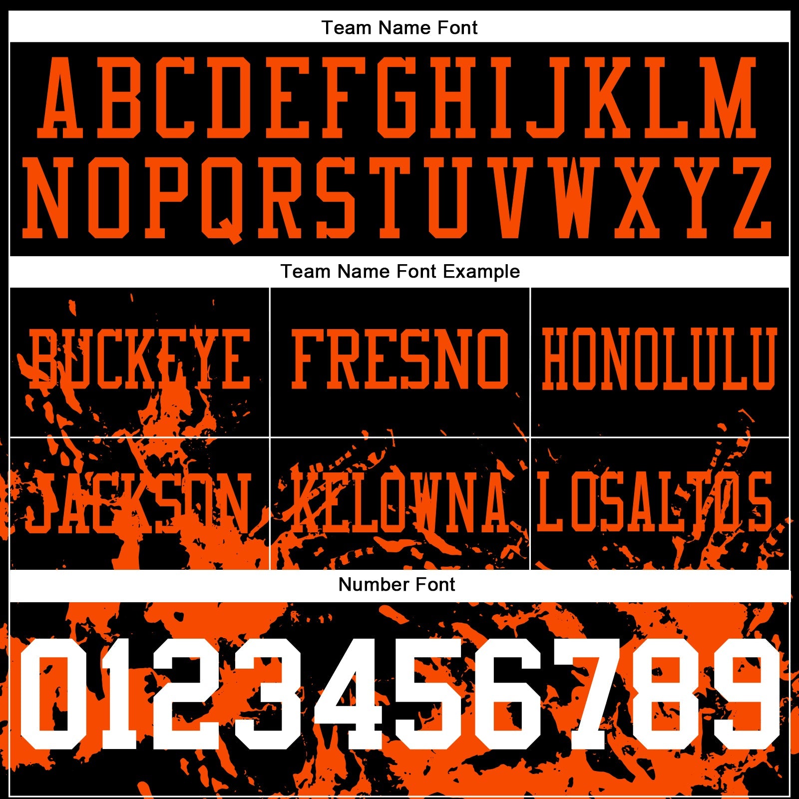 Custom Black White-Orange 3D Pattern Splash Authentic Football Jersey view 4
