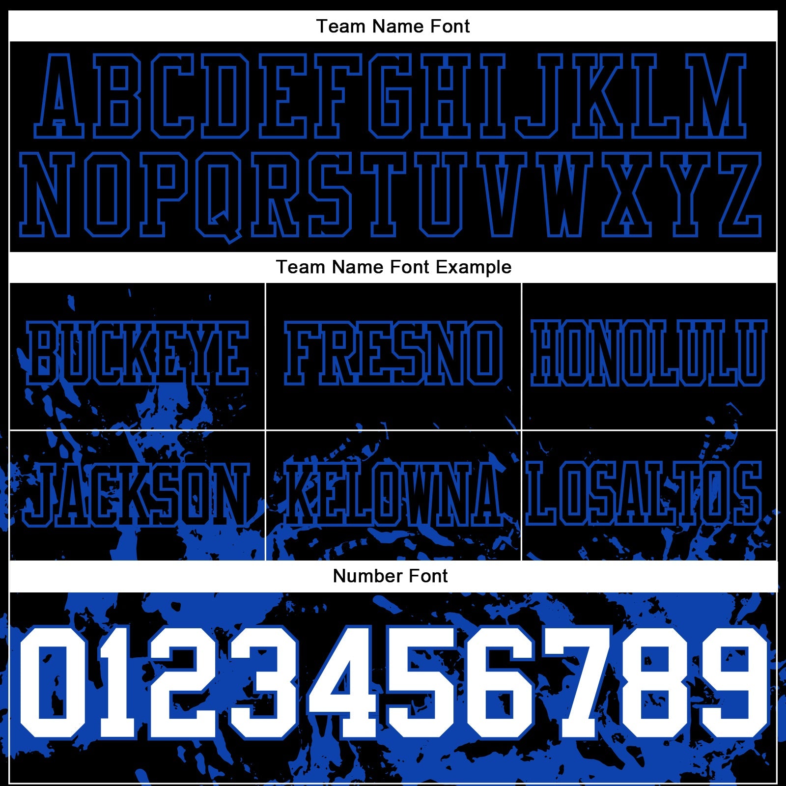 Custom Black White-Thunder Blue 3D Pattern Splash Authentic Football Jersey view 4