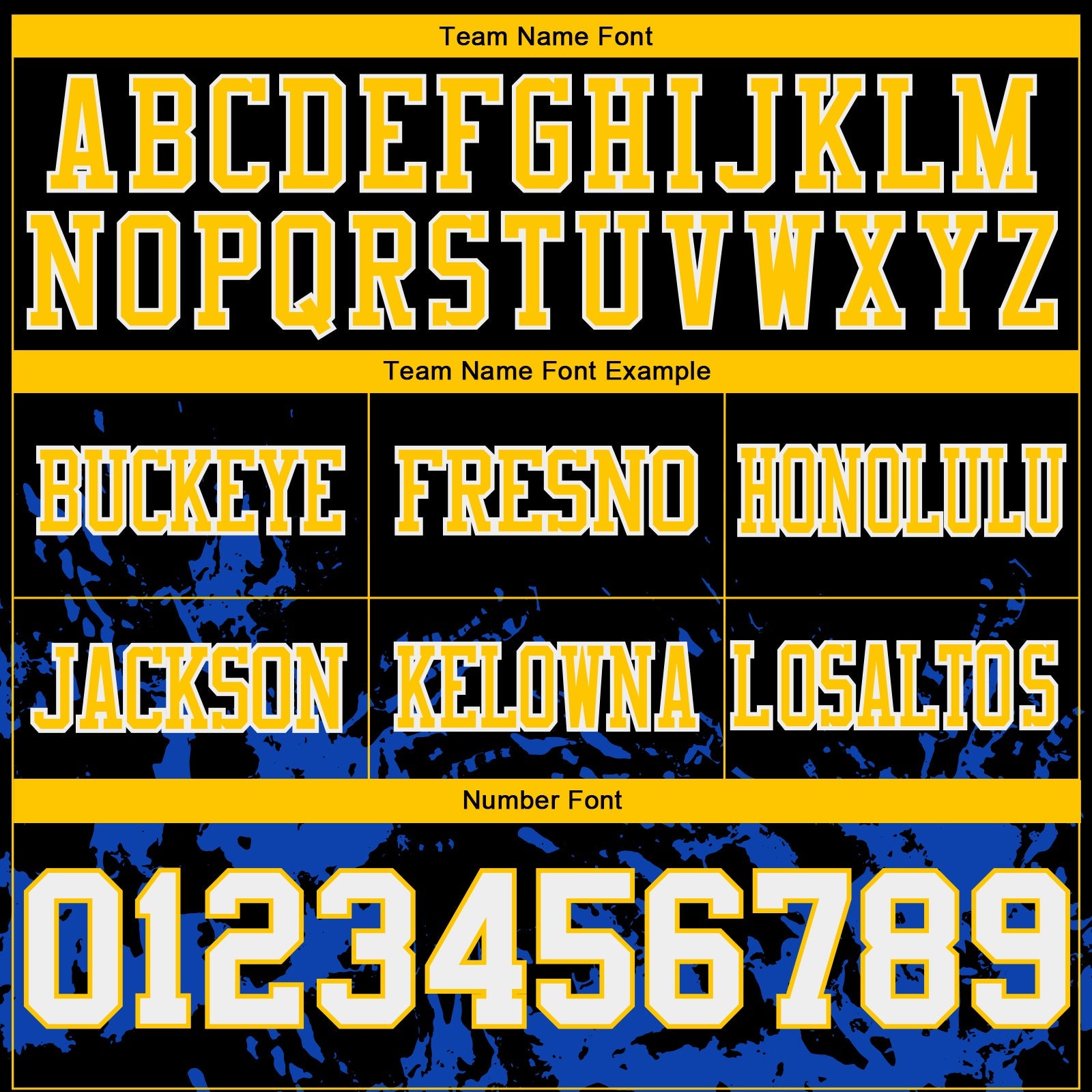 Custom Black White Thunder Blue-Yellow 3D Pattern Splash Authentic Football Jersey view 4