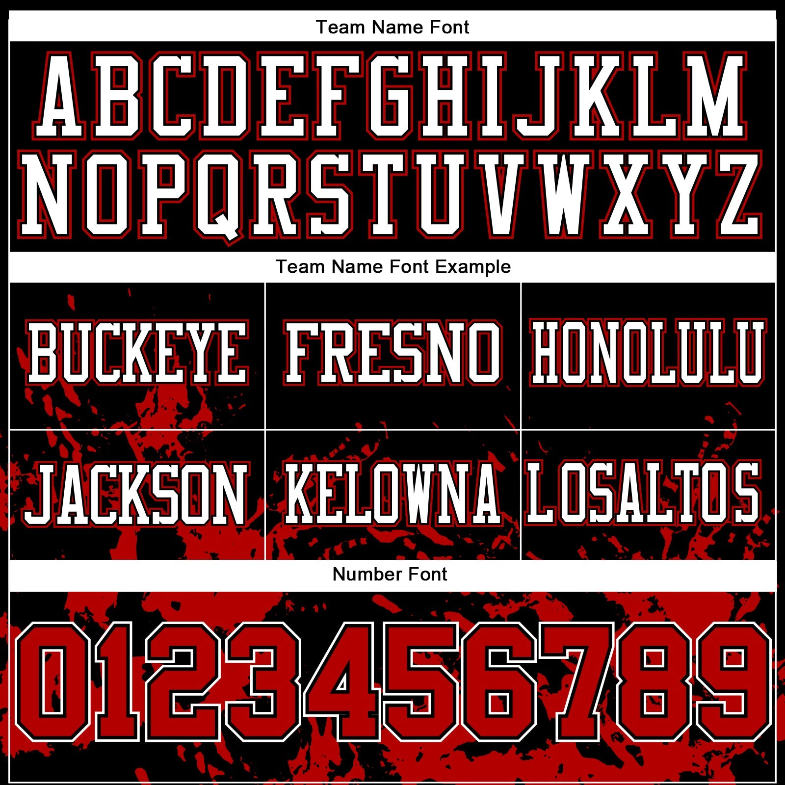 Custom Black Red-White 3D Pattern Splash Authentic Football Jersey view 4