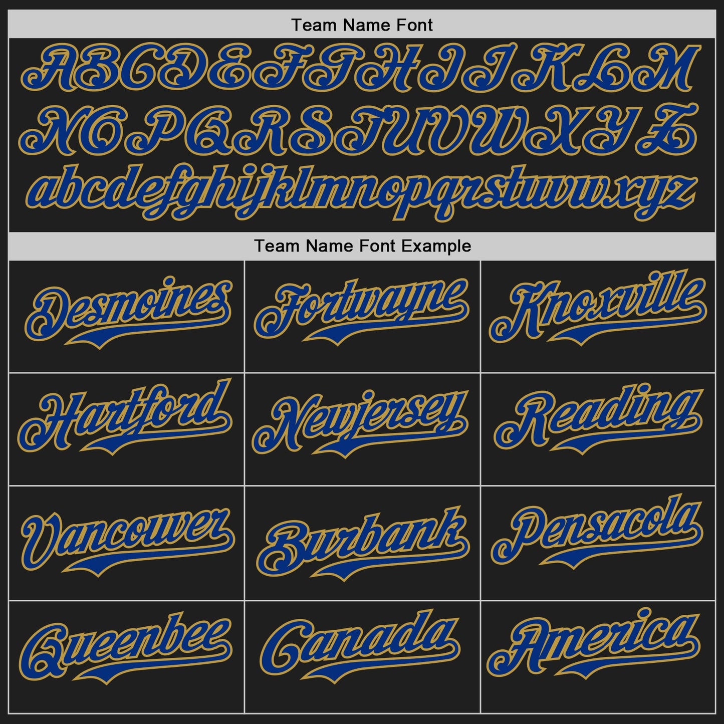 Custom Black Royal-Old Gold Authentic Baseball Jersey view 4