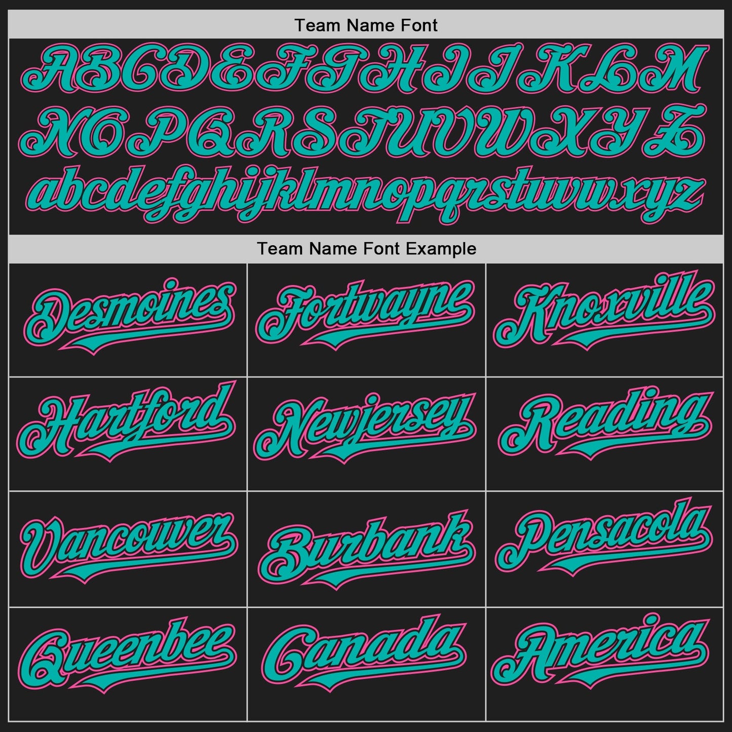 Custom Black Aqua-Pink Authentic Baseball Jersey view 4