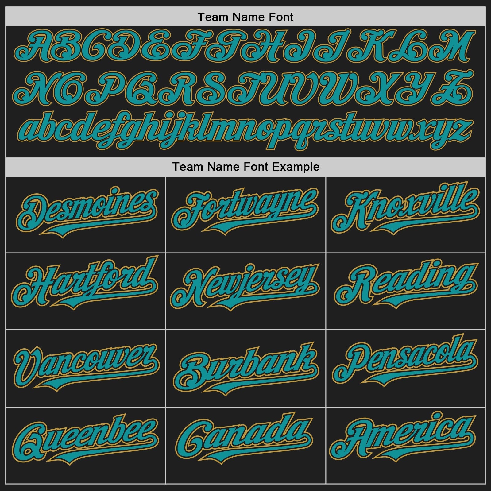 Custom Black Teal-Old Gold Authentic Baseball Jersey view 4