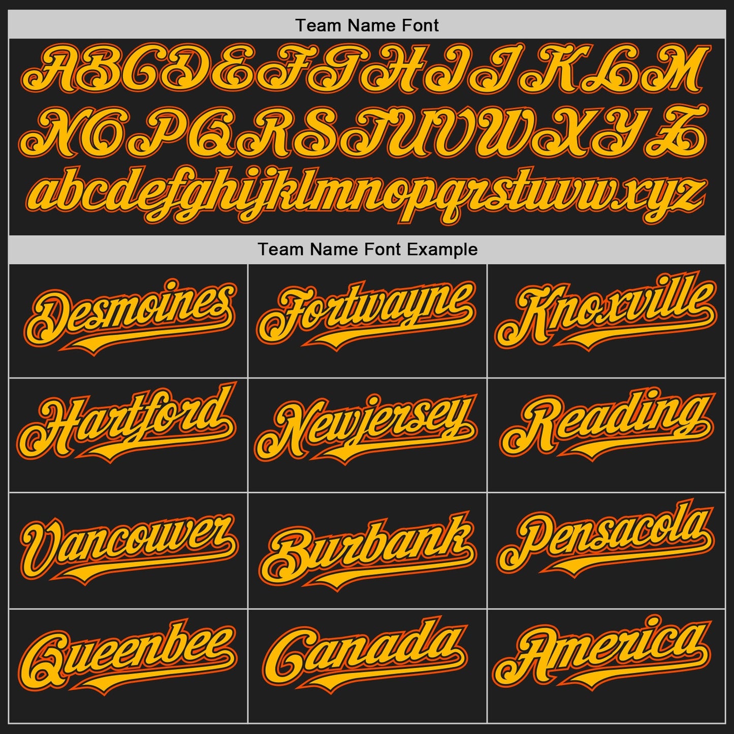 Custom Black Gold-Orange Authentic Baseball Jersey view 4