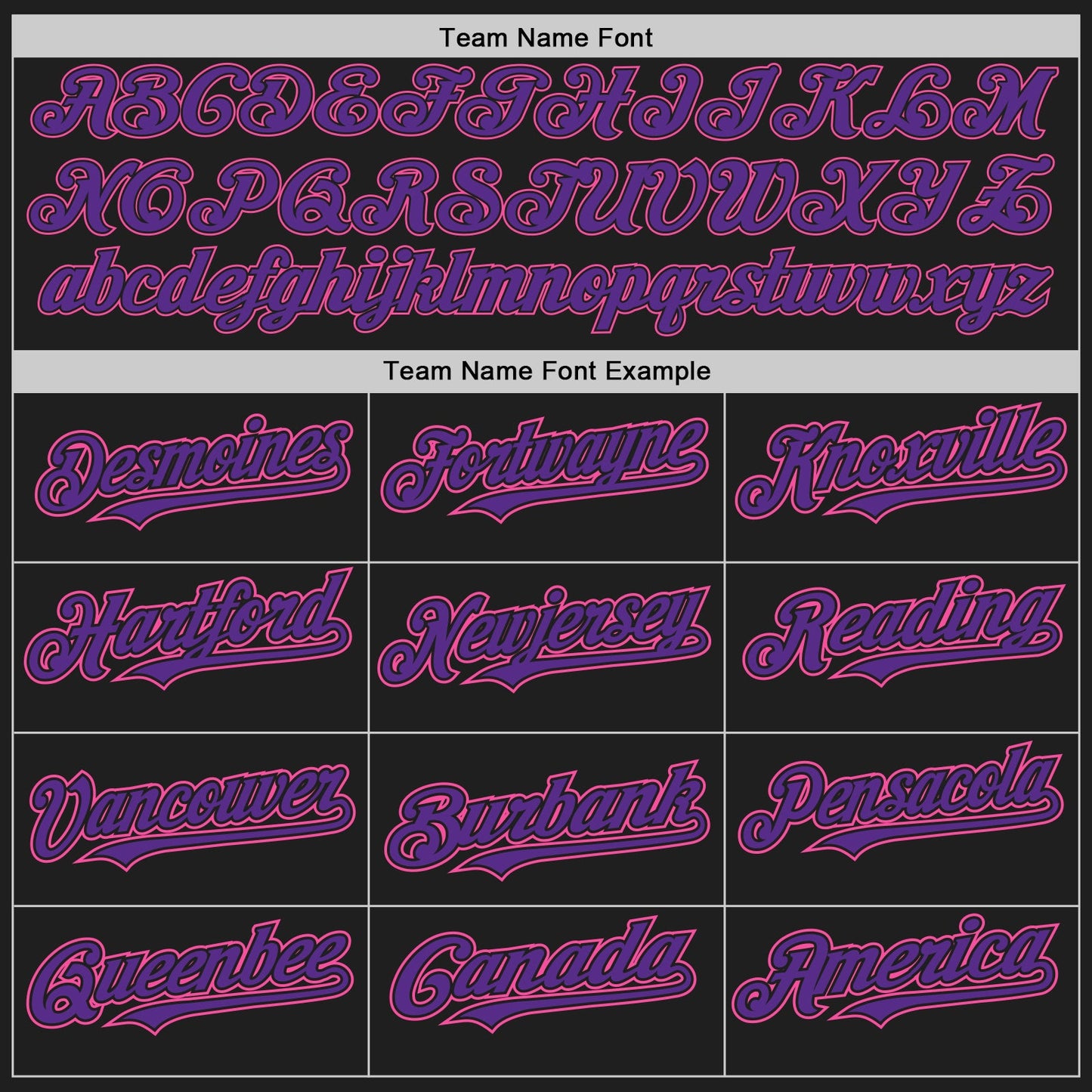 Custom Black Purple-Pink Authentic Baseball Jersey view 4