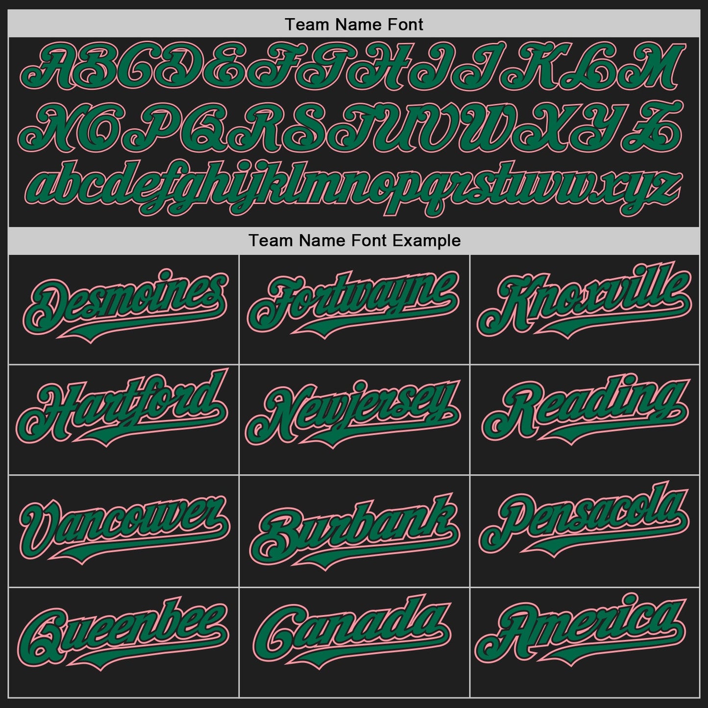Custom Black Medium Pink-Kelly Green Authentic Baseball Jersey view 4