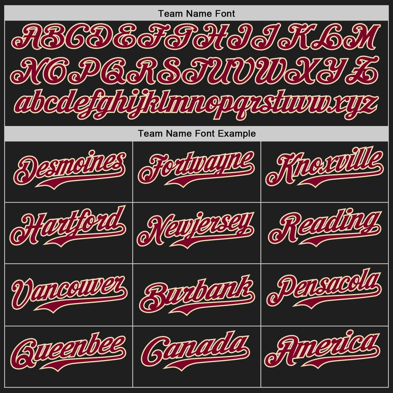 Custom Black Maroon-Cream Authentic Baseball Jersey view 4