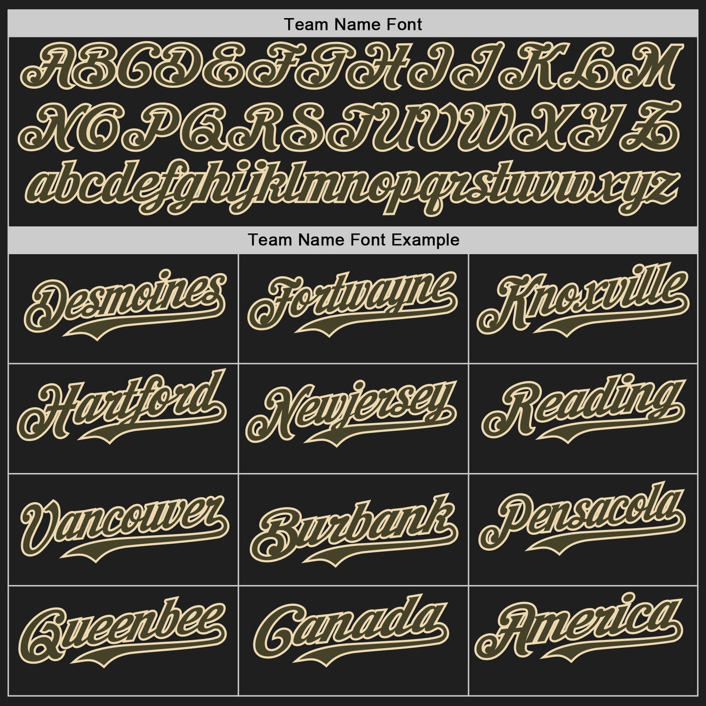 Custom Black Olive-Cream Authentic Baseball Jersey view 4