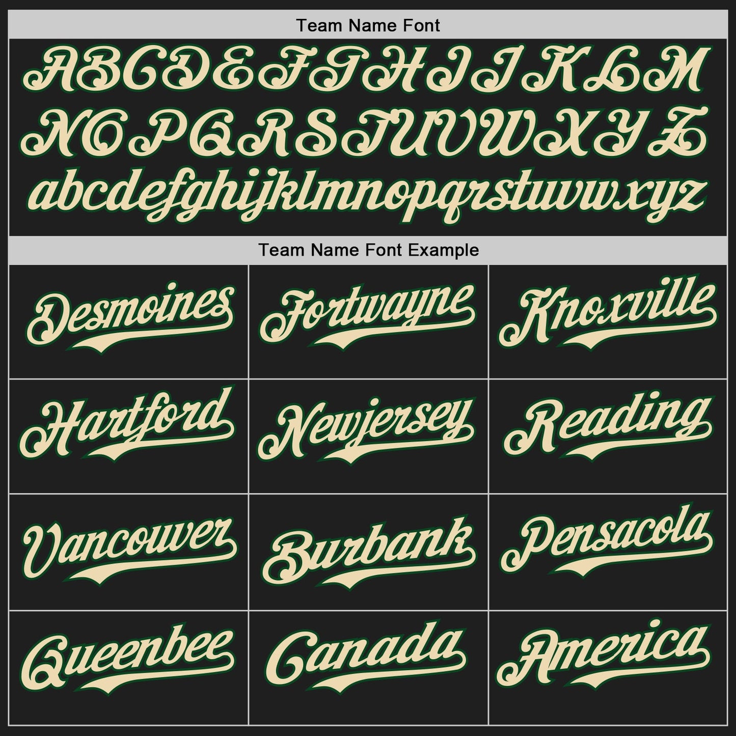 Custom Black Cream-Green Authentic Baseball Jersey view 4