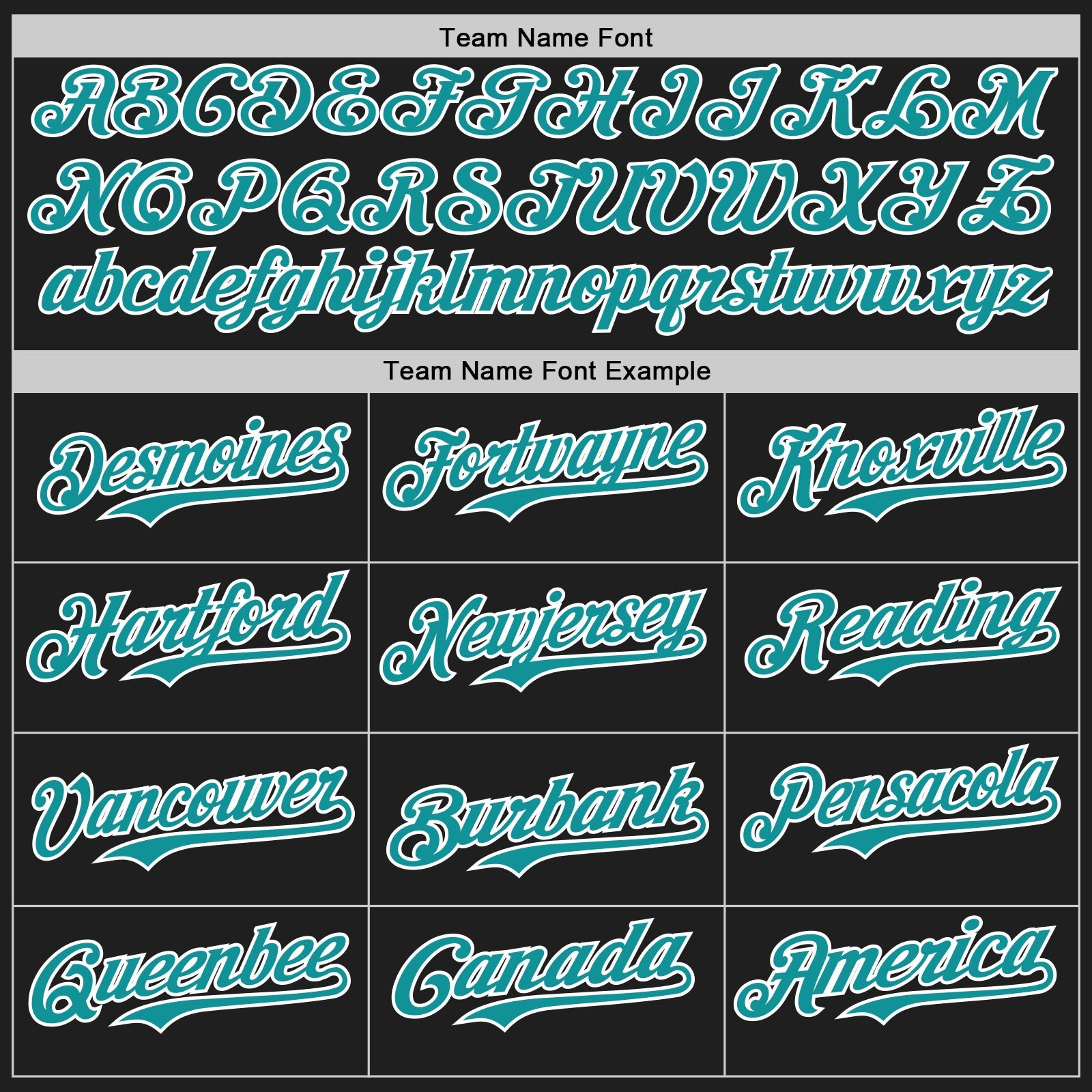 Custom Black Teal-White Authentic Baseball Jersey view 4