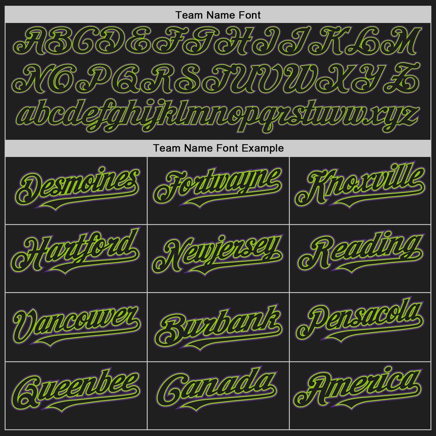 Custom Black Neon Green-Purple Authentic Baseball Jersey view 4