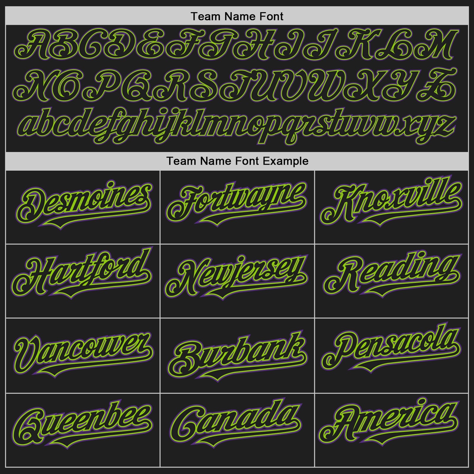 Custom Black Neon Green-Purple Authentic Baseball Jersey view 4