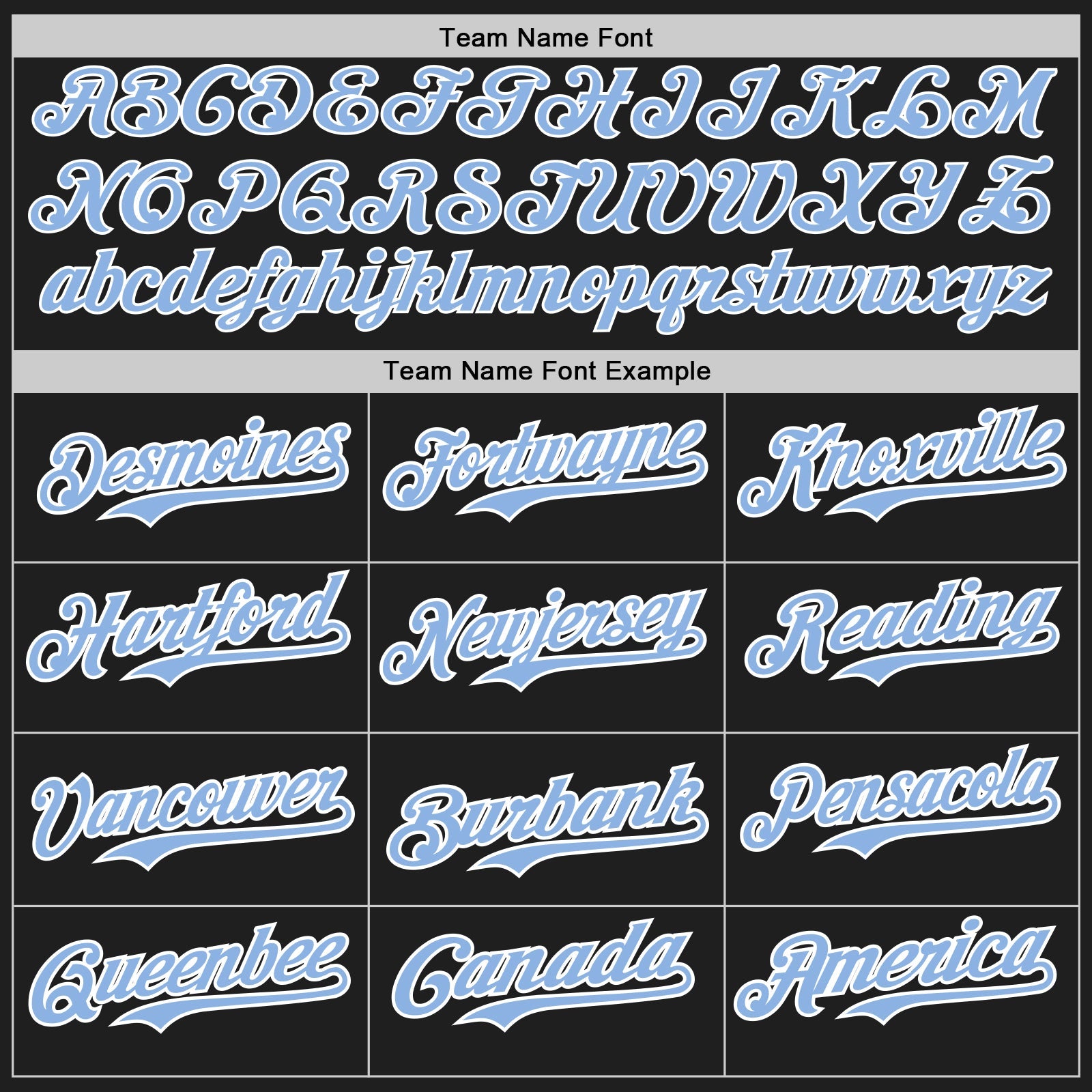 Custom Black Light Blue-White Authentic Baseball Jersey view 4