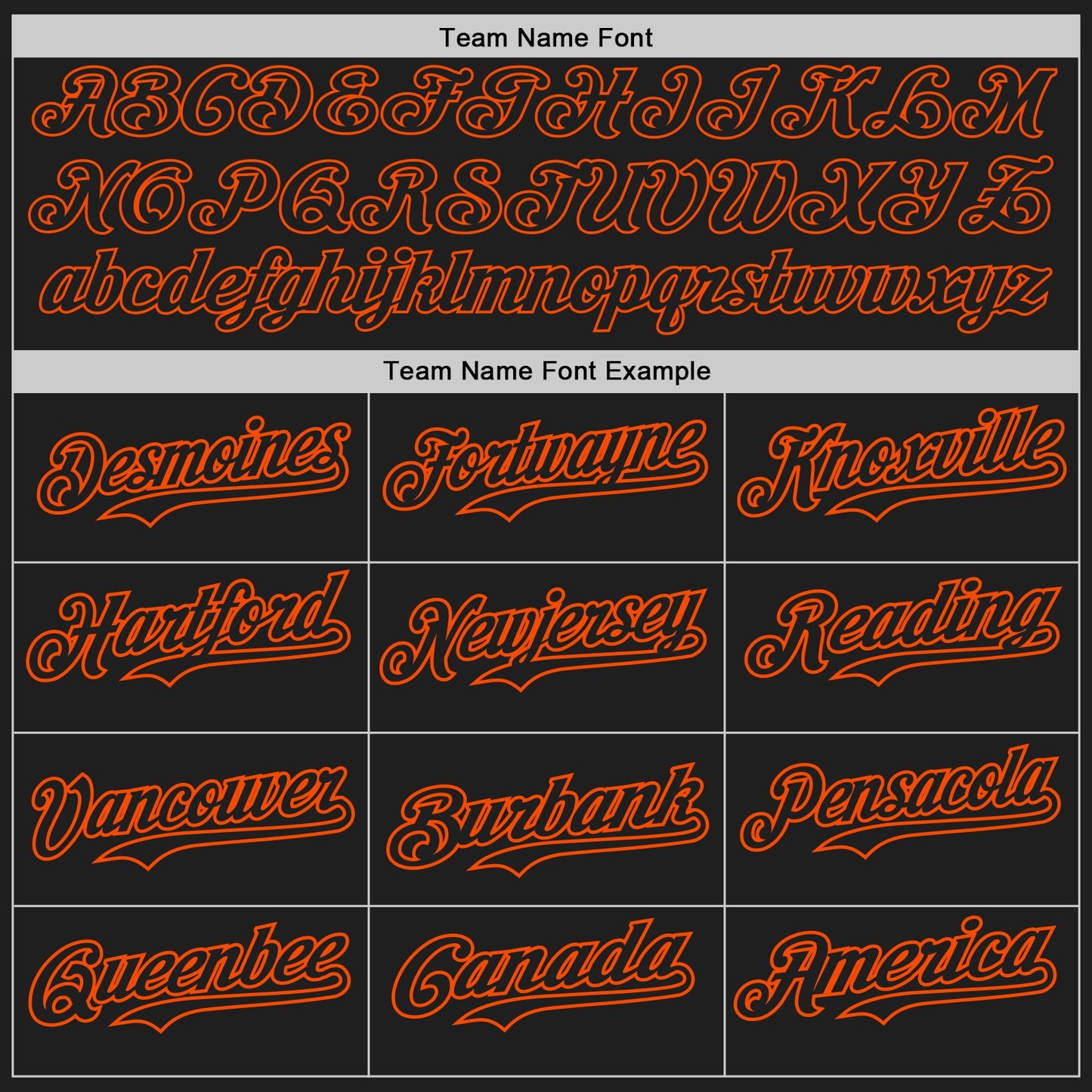 Custom Black Orange Authentic Baseball Jersey view 4