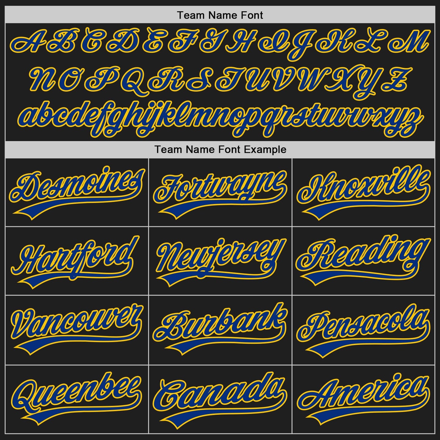 Custom Stitched Black Royal-Yellow Baseball Pullover Sweatshirt Hoodie view 3