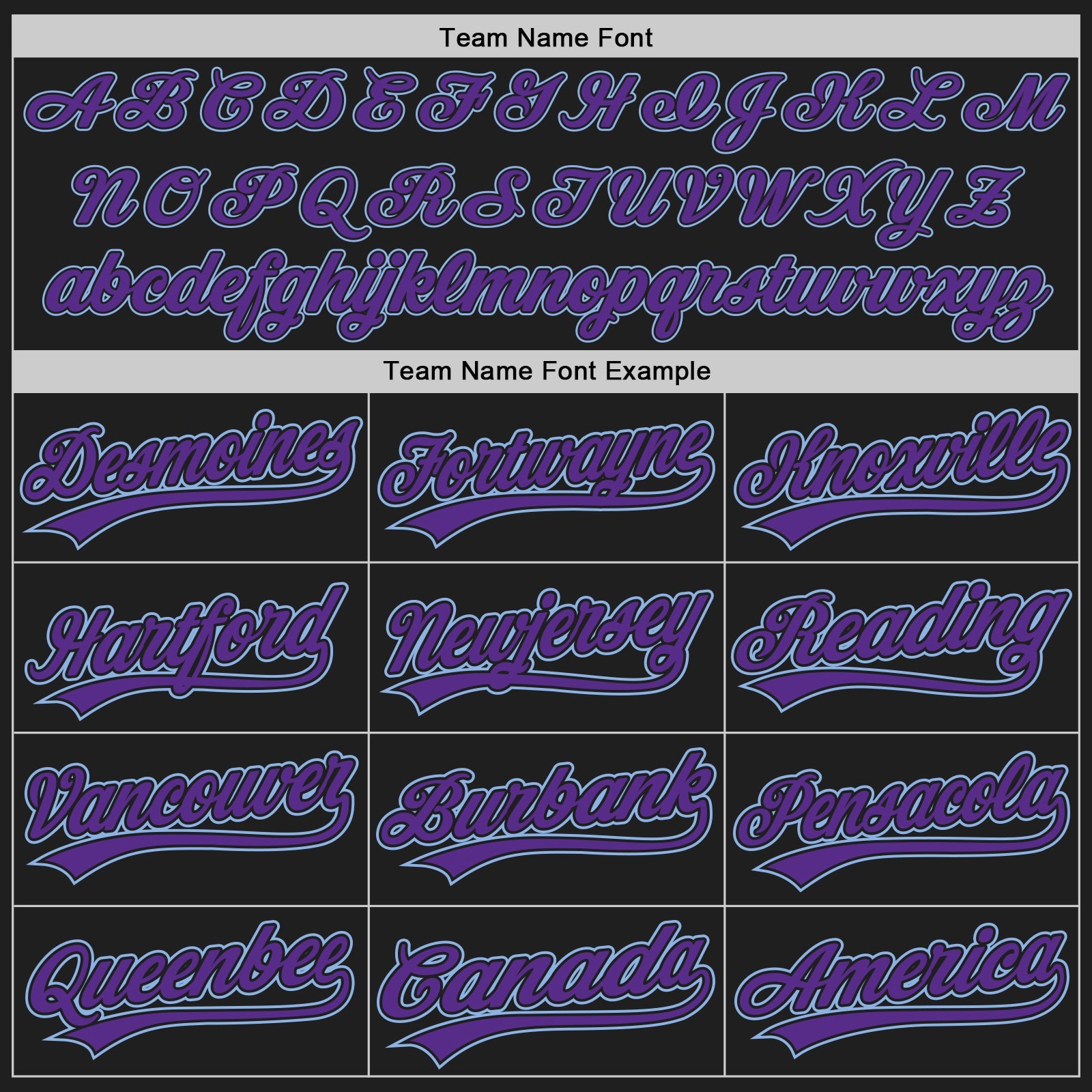 Custom Stitched Black Purple-Light Blue Baseball Pullover Sweatshirt Hoodie view 3