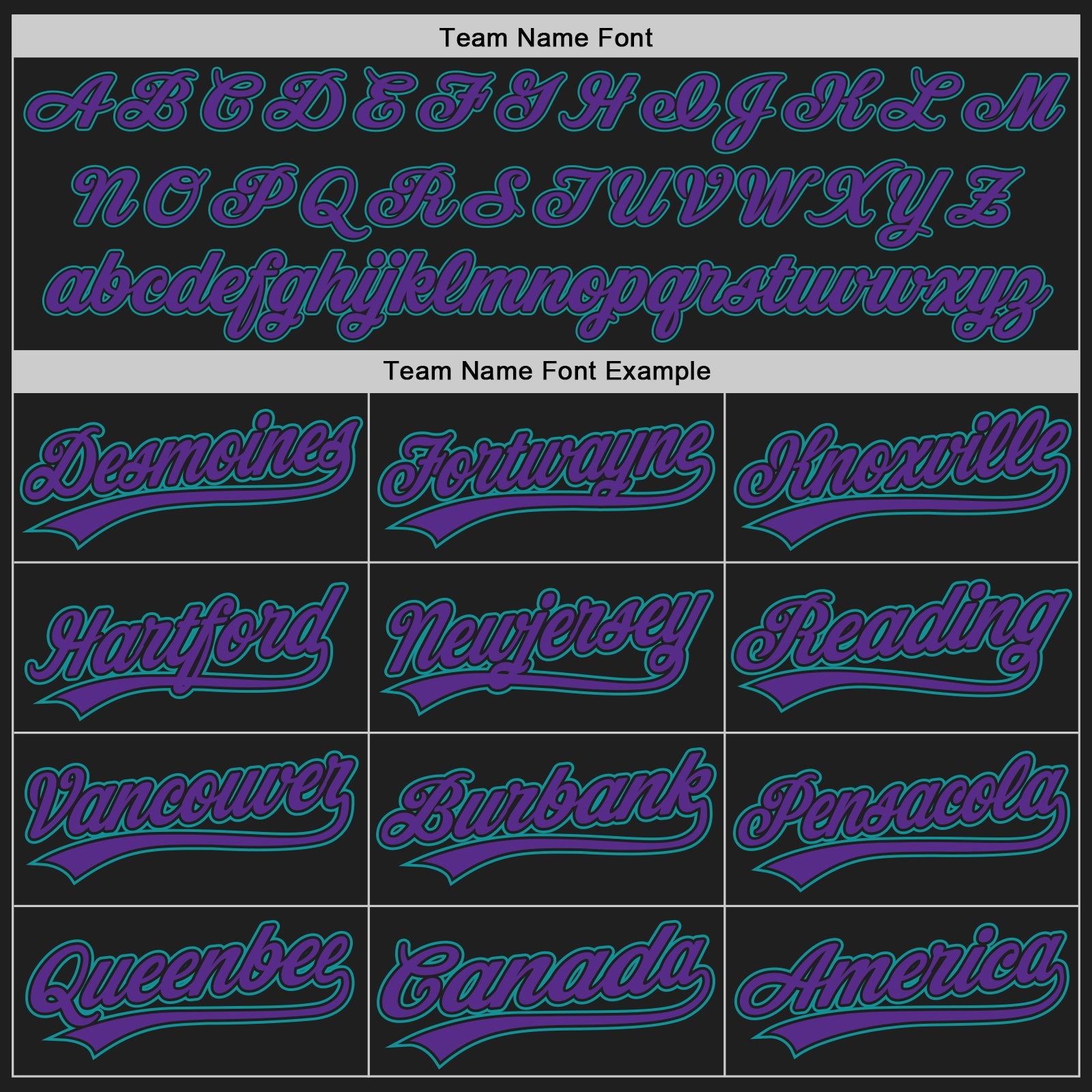 Custom Stitched Black Purple-Teal Baseball Pullover Sweatshirt Hoodie view 3