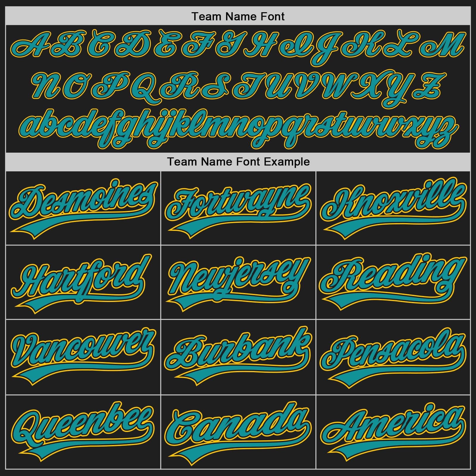 Custom Stitched Black Teal-Yellow Baseball Pullover Sweatshirt Hoodie view 3