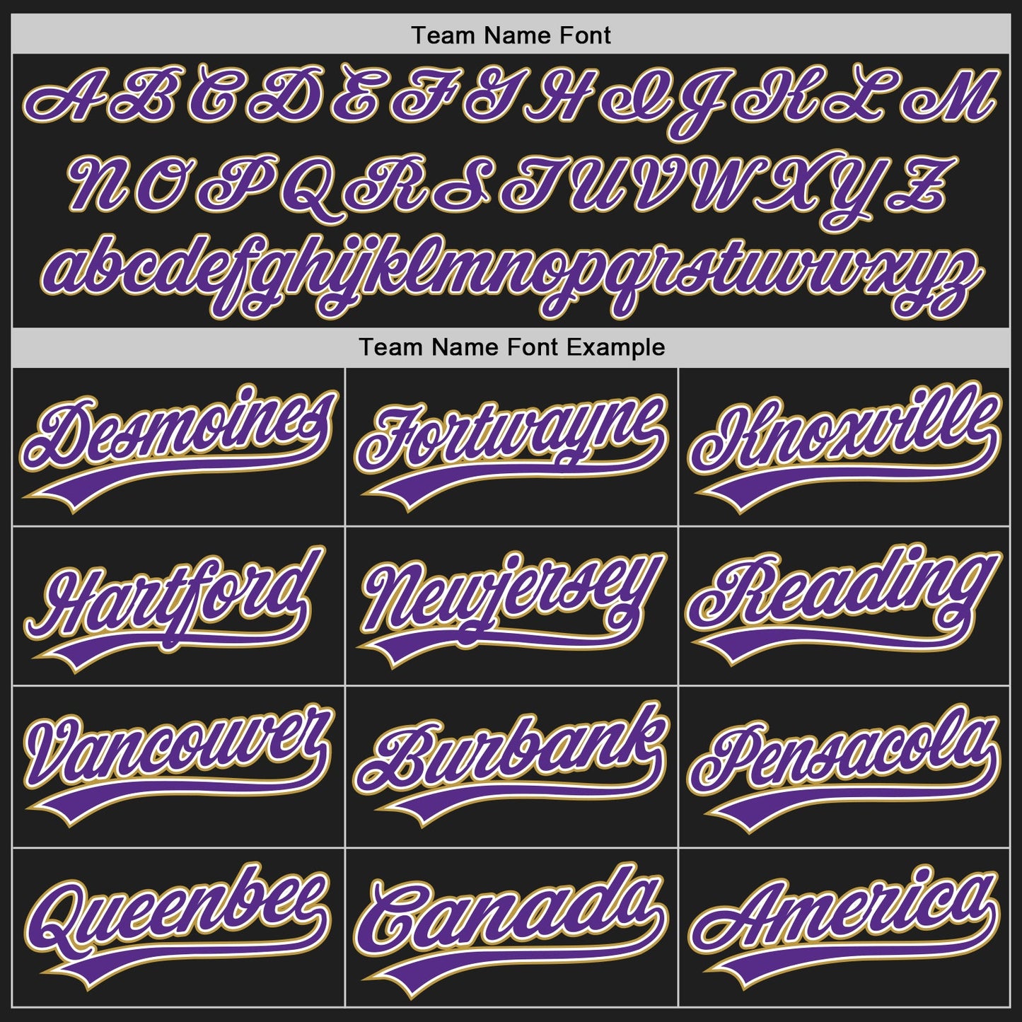 Custom Black Purple White-Old Gold Authentic Baseball Jersey view 4