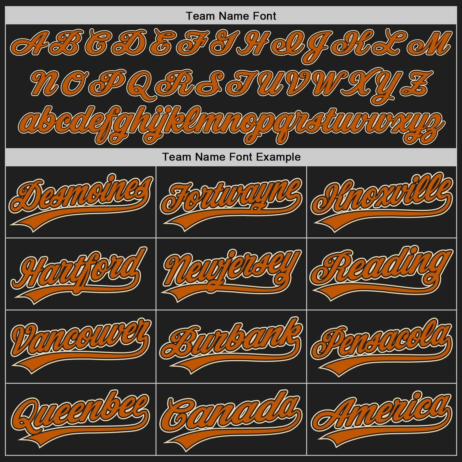 Custom Black Texas Orange-Cream Authentic Baseball Jersey view 4