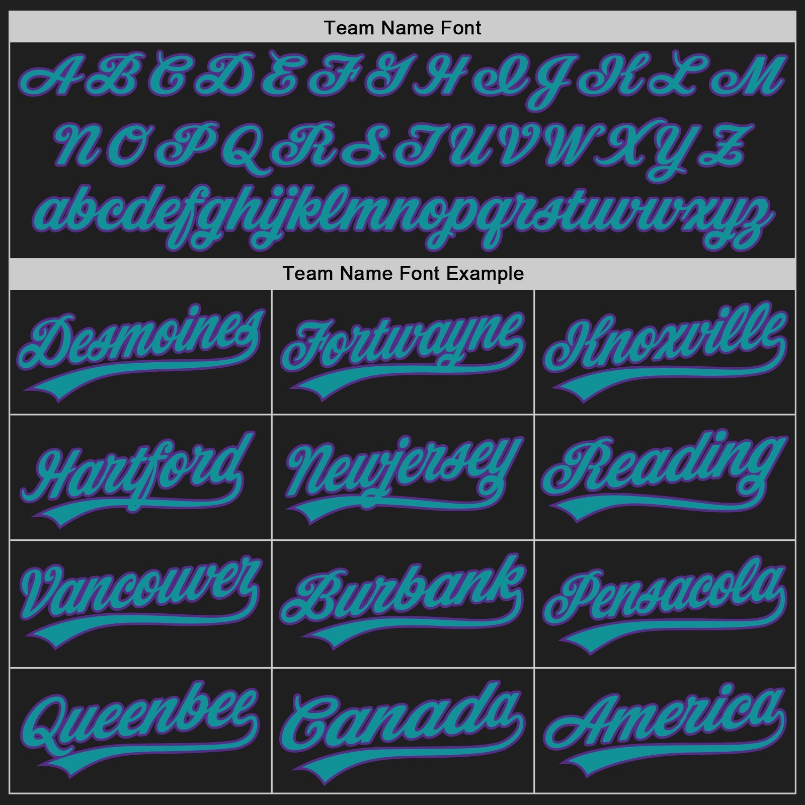 Custom Black Purple-Teal Authentic Baseball Jersey view 4