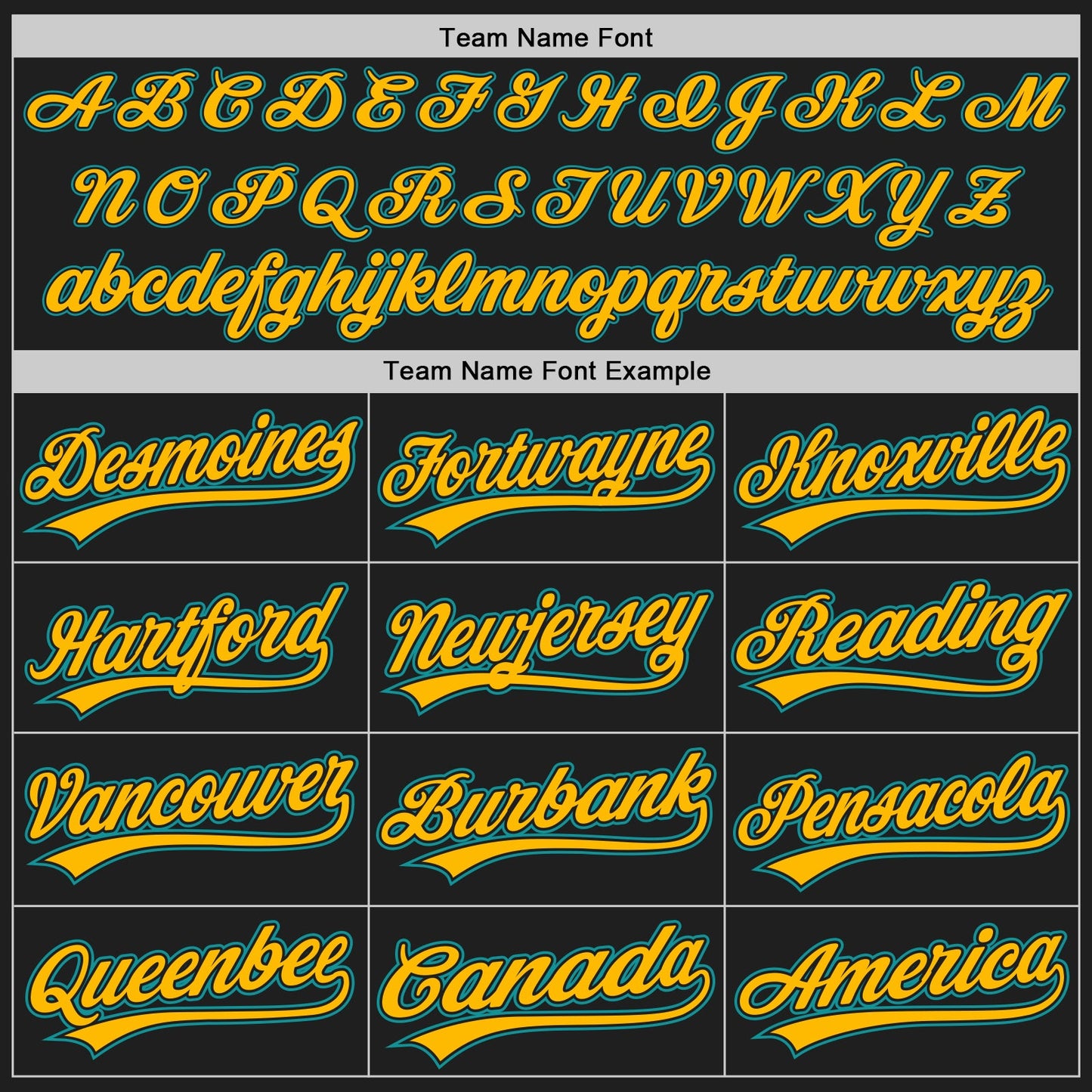 Custom Black Gold Teal-White Authentic Baseball Jersey view 4