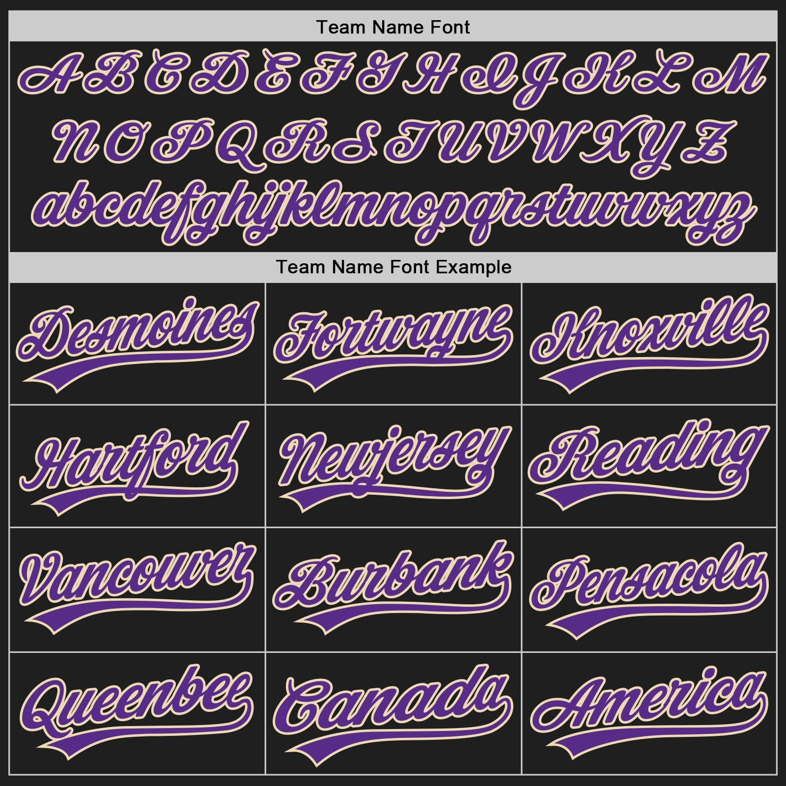 Custom Black Purple Cream-Teal Authentic Baseball Jersey view 4