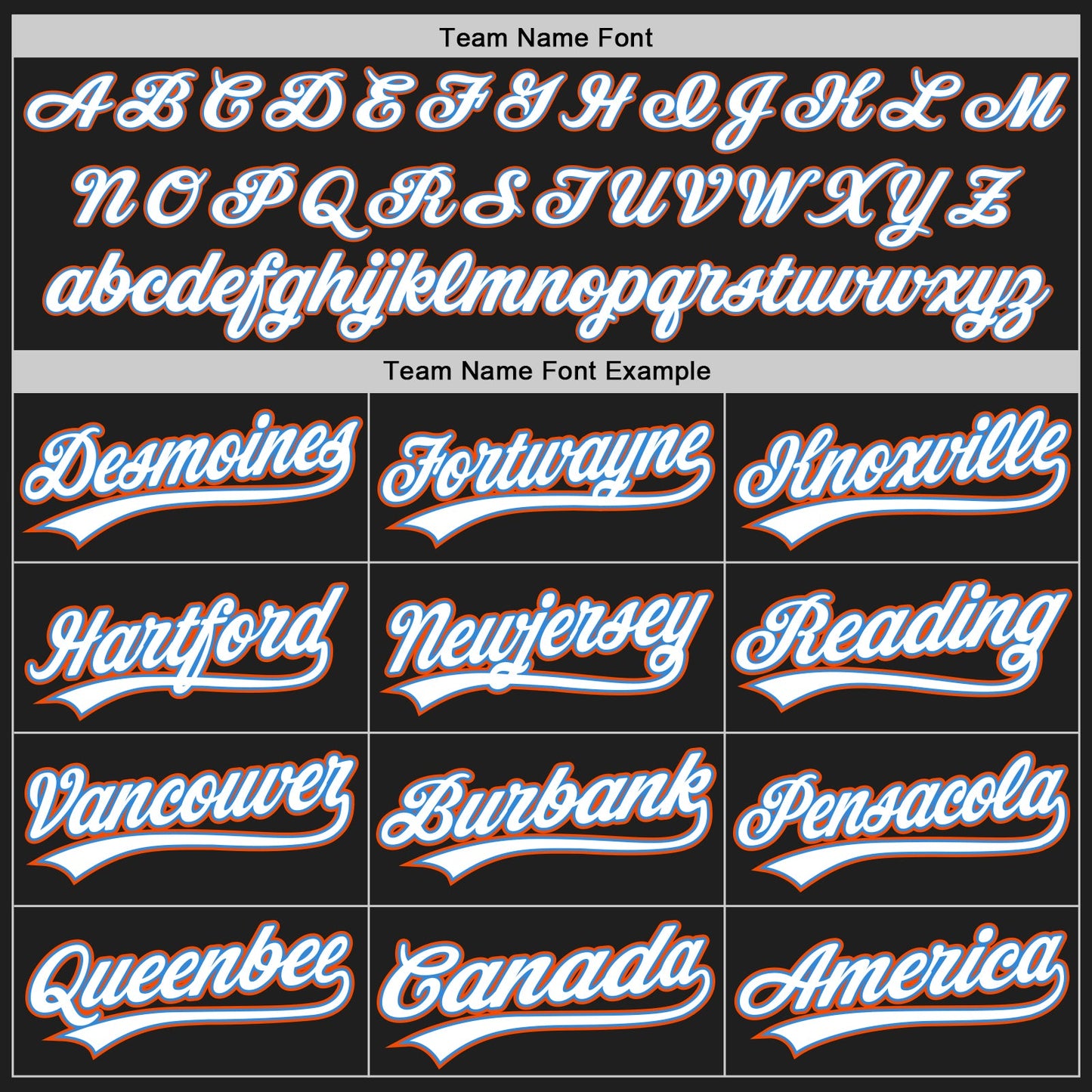Custom Black White Electric Blue-Orange Authentic Baseball Jersey view 4