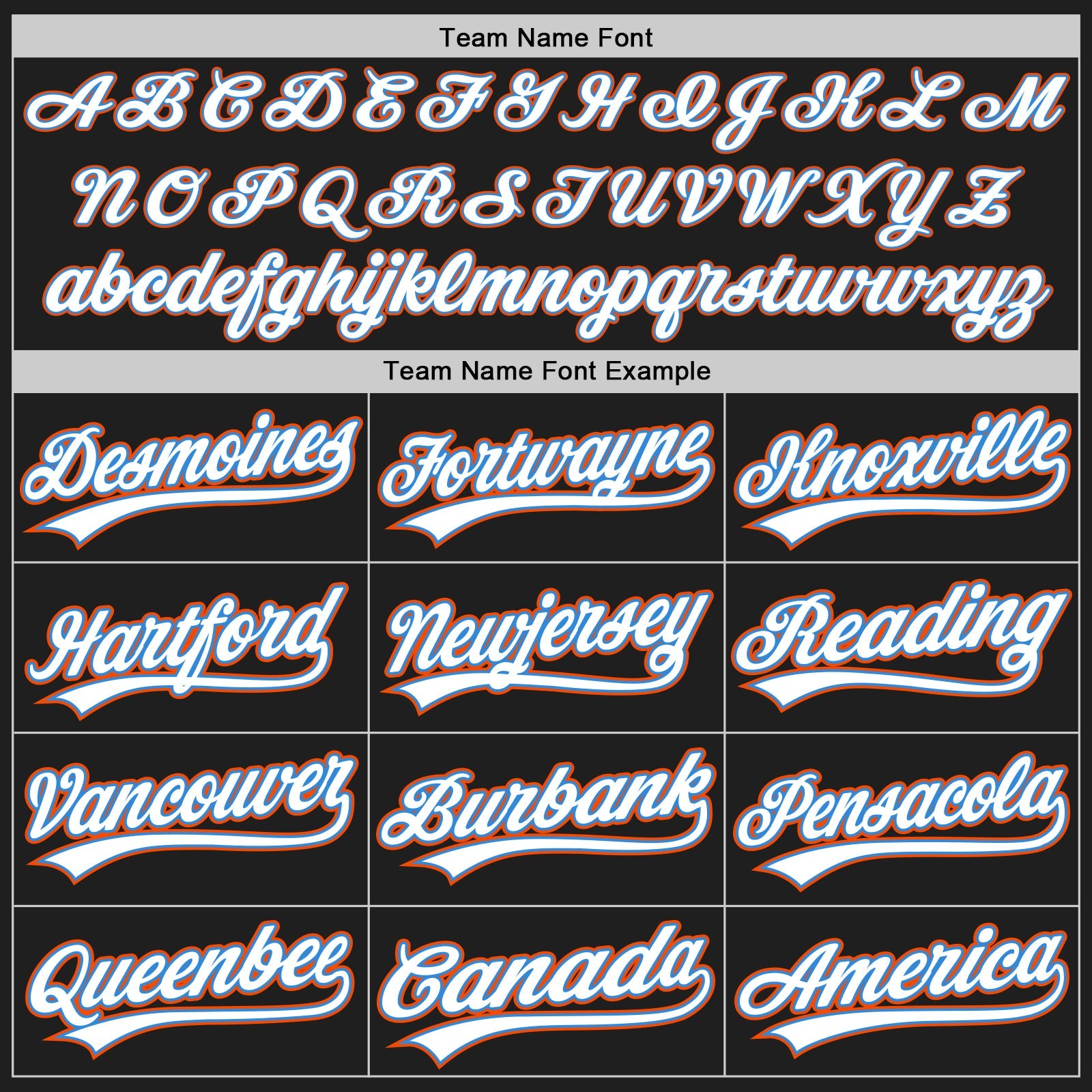 Custom Black White Electric Blue-Orange Authentic Baseball Jersey view 4