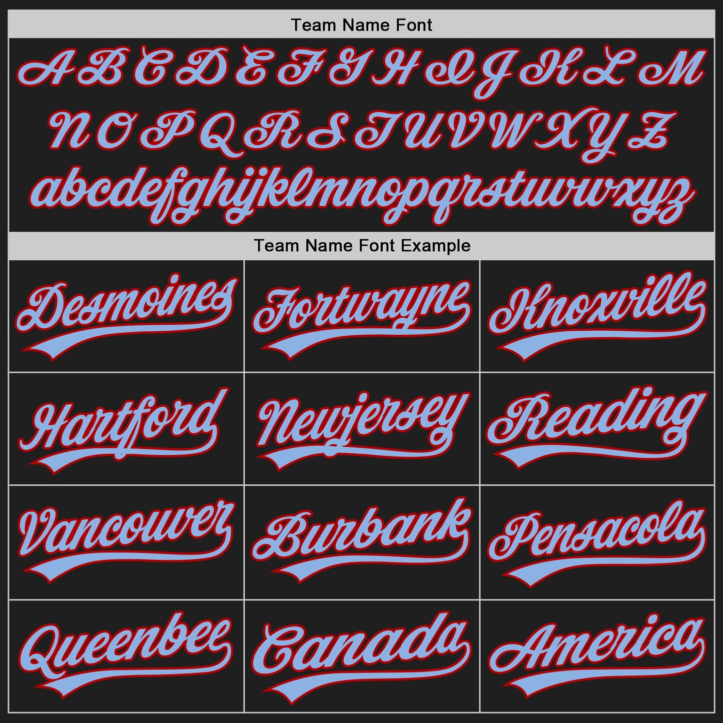 Custom Black Light Blue-Red Authentic Baseball Jersey view 4