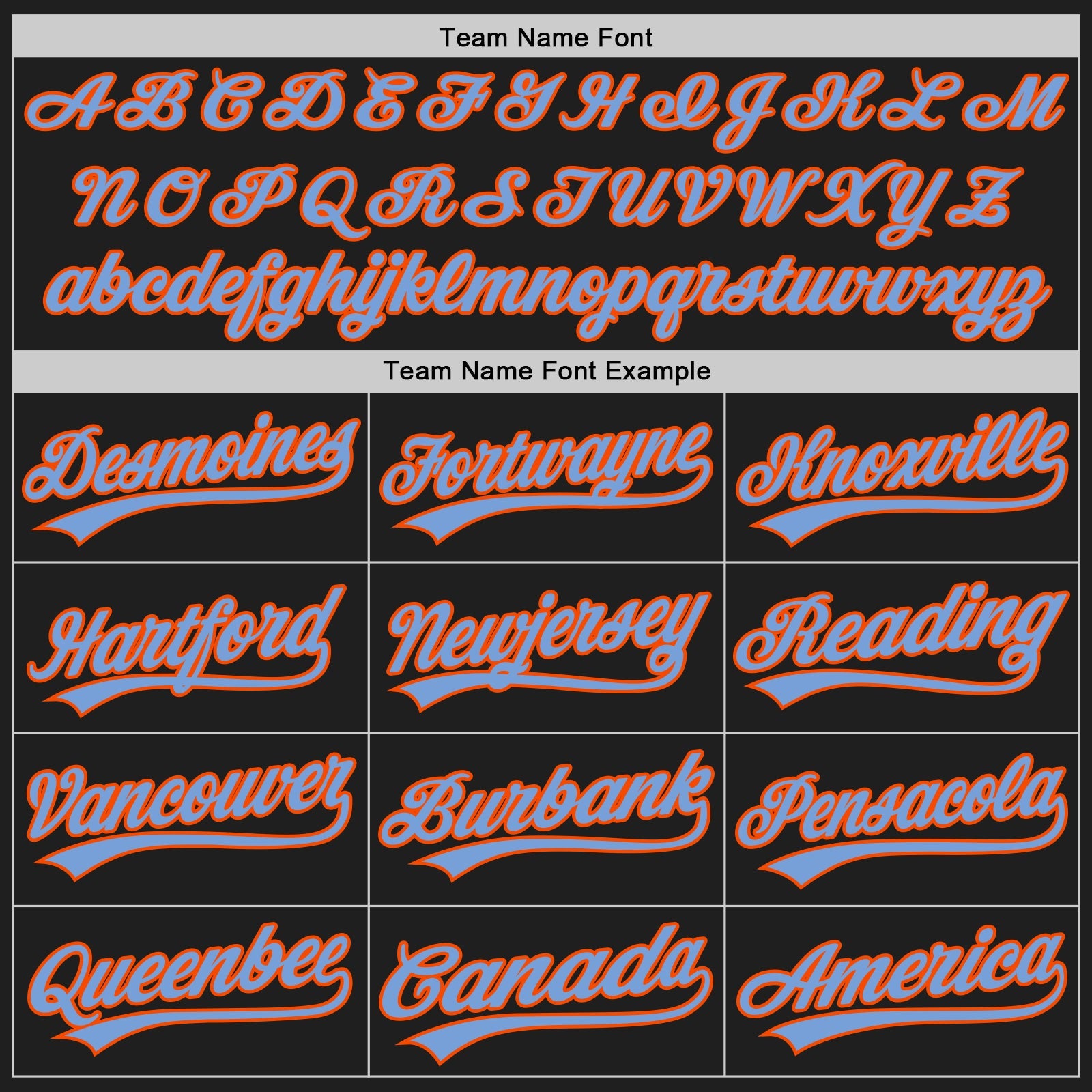 Custom Black Powder Blue-Orange Authentic Baseball Jersey view 4