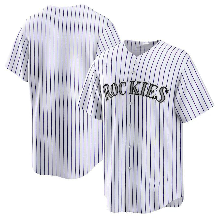 Colorado Rockies Home Limited Jersey - White - Main View
