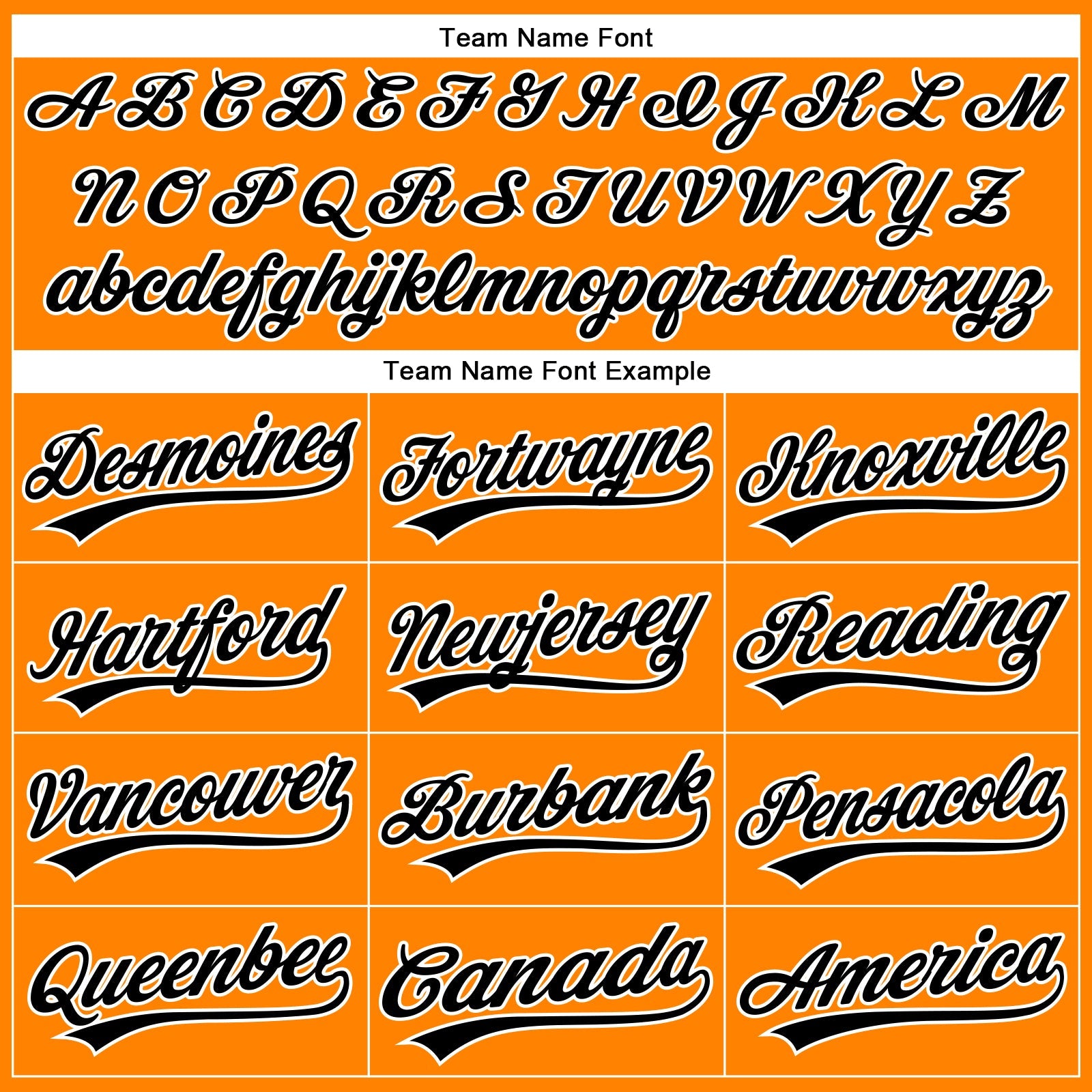 Custom Bay Orange Black-White Authentic Baseball Jersey view 5