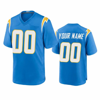 Custom LA.Chargers American Football Jerseys Stitched 2022  Jerseys - Main View