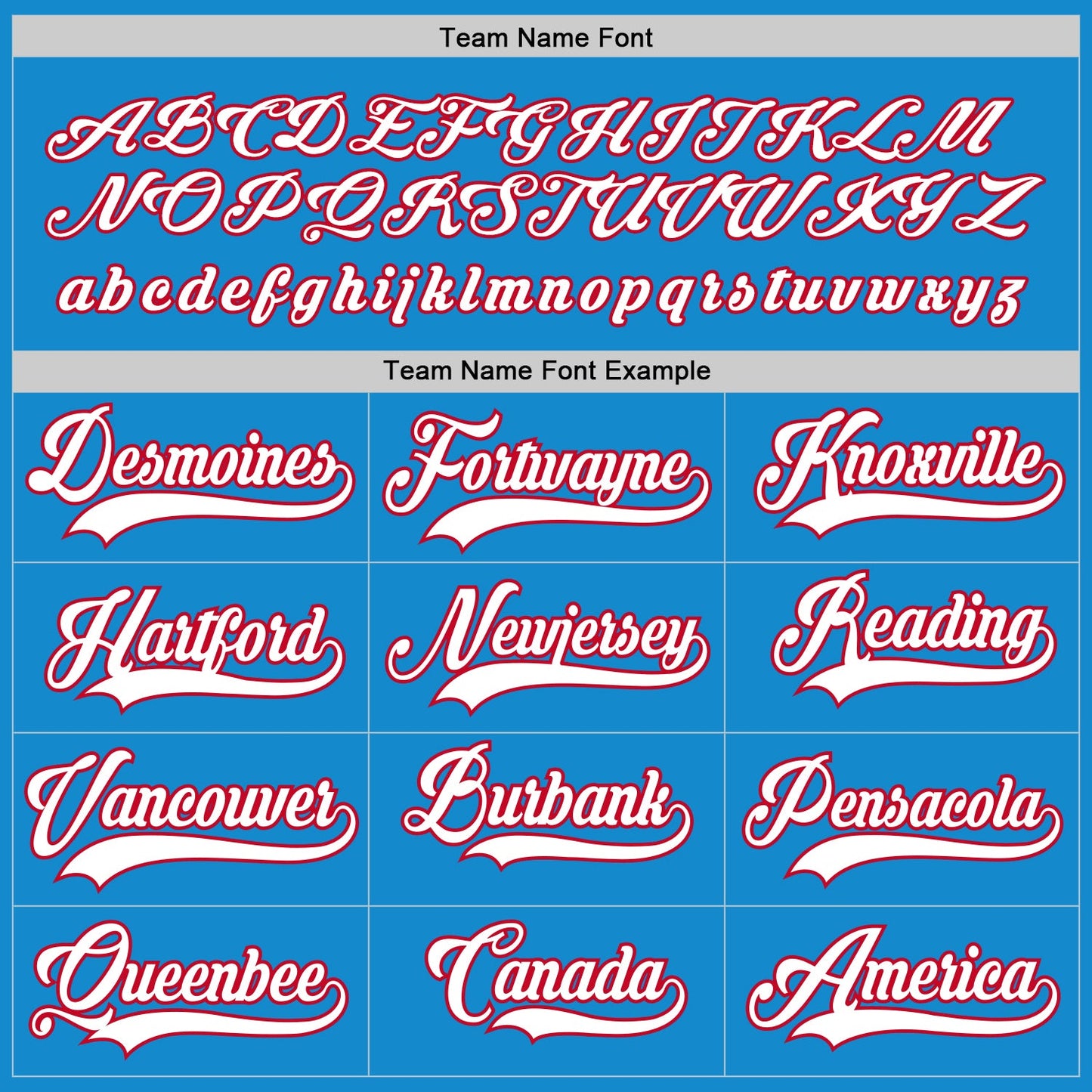 Custom Blue White-Red Hockey Jersey view 4