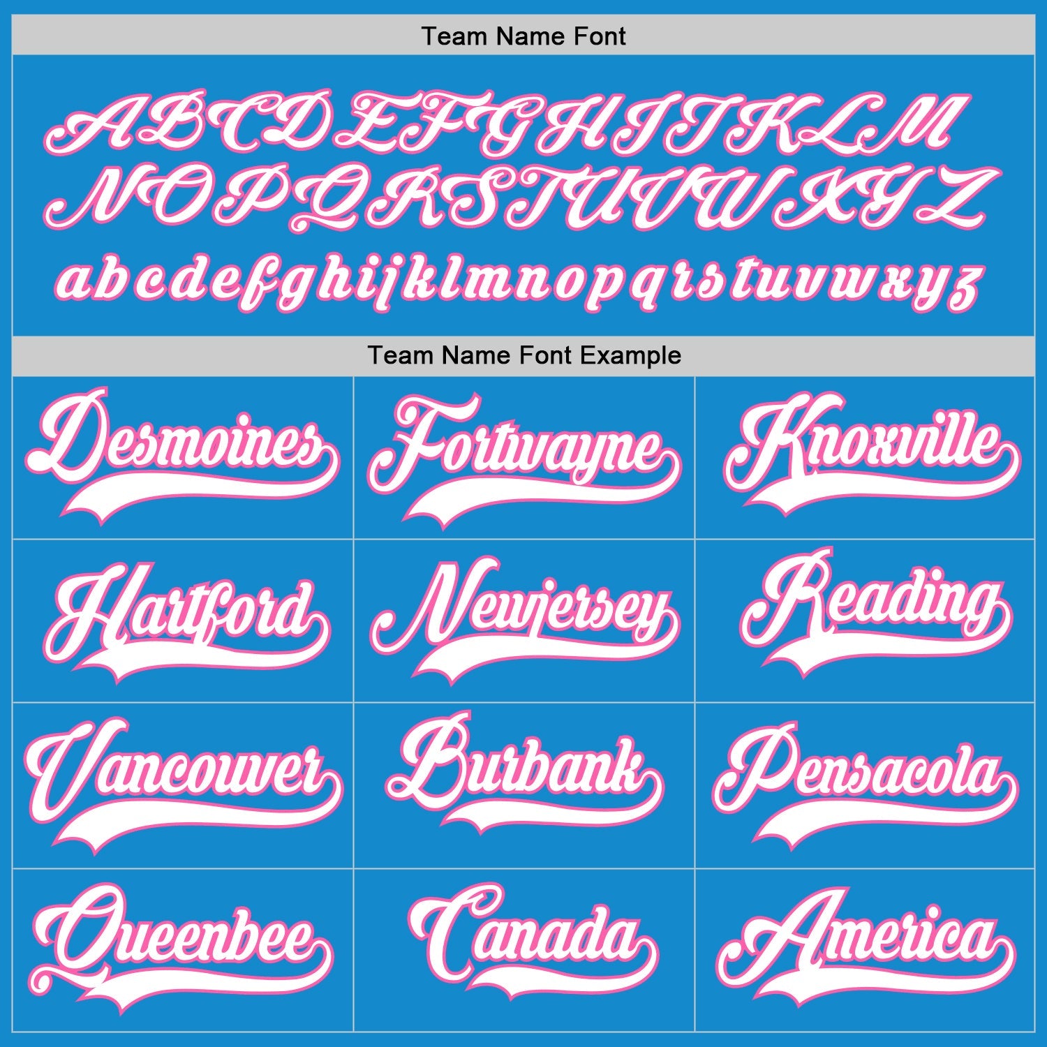 Custom Blue White-Pink Hockey Jersey view 4