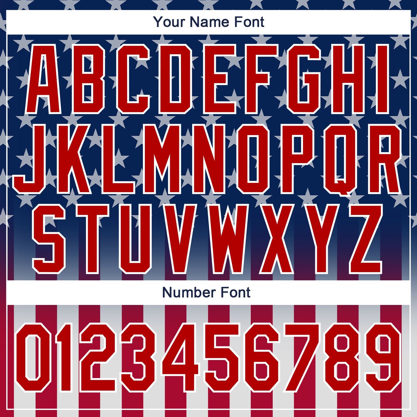 Custom Stitched Blue Red-White 3D American Flag Fashion Sports Pullover Sweatshirt Hoodie view 4